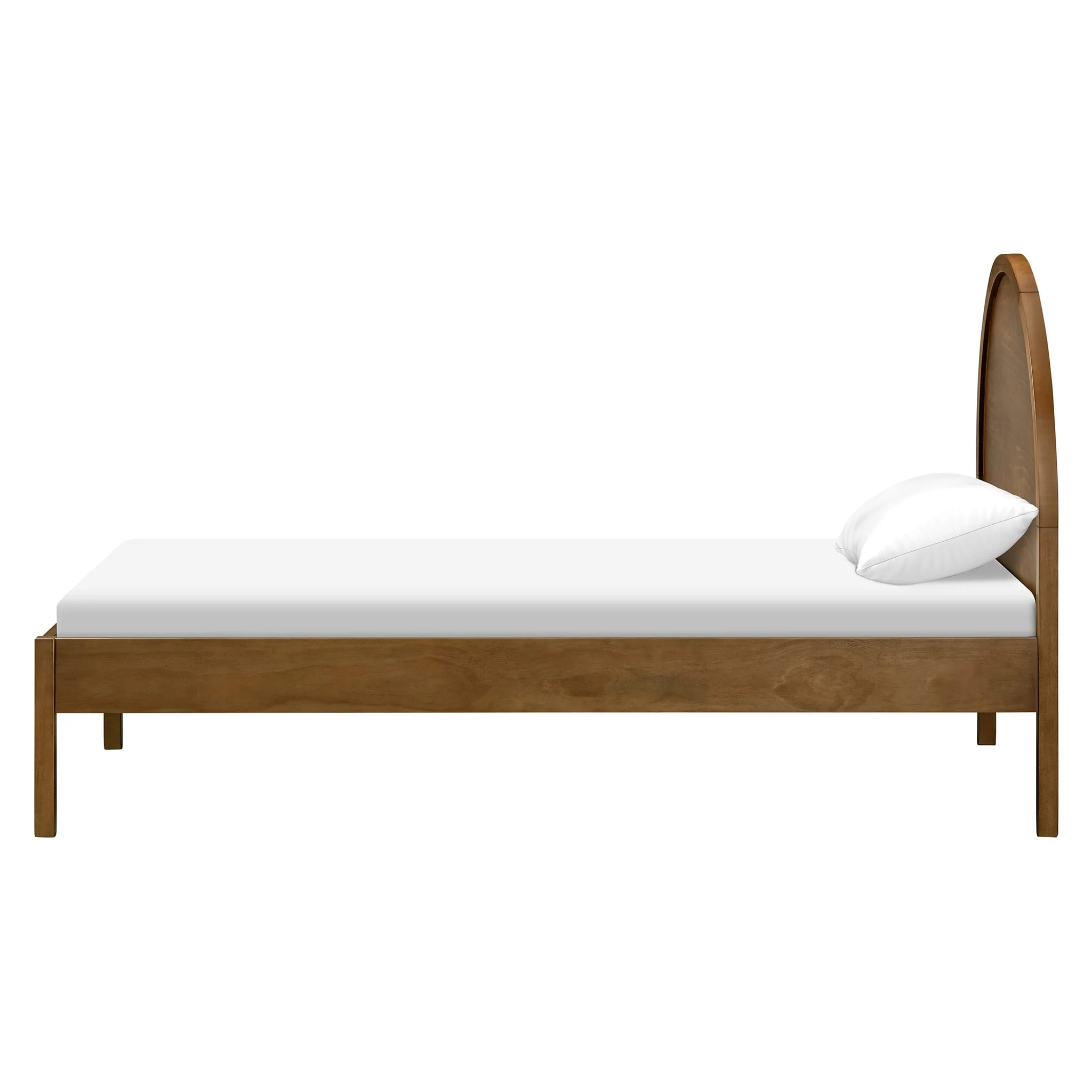 Lit Simple Bondi - Noyer Naturel - Image 4