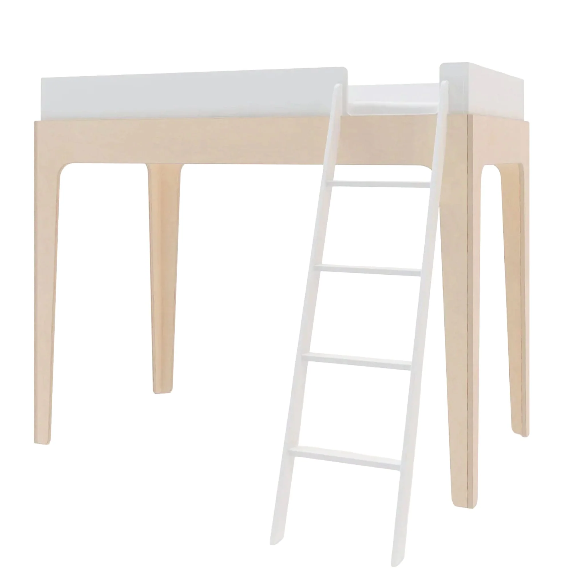 Lit Jumeau Loft Perch - Naturel/ Blanc - Image 4