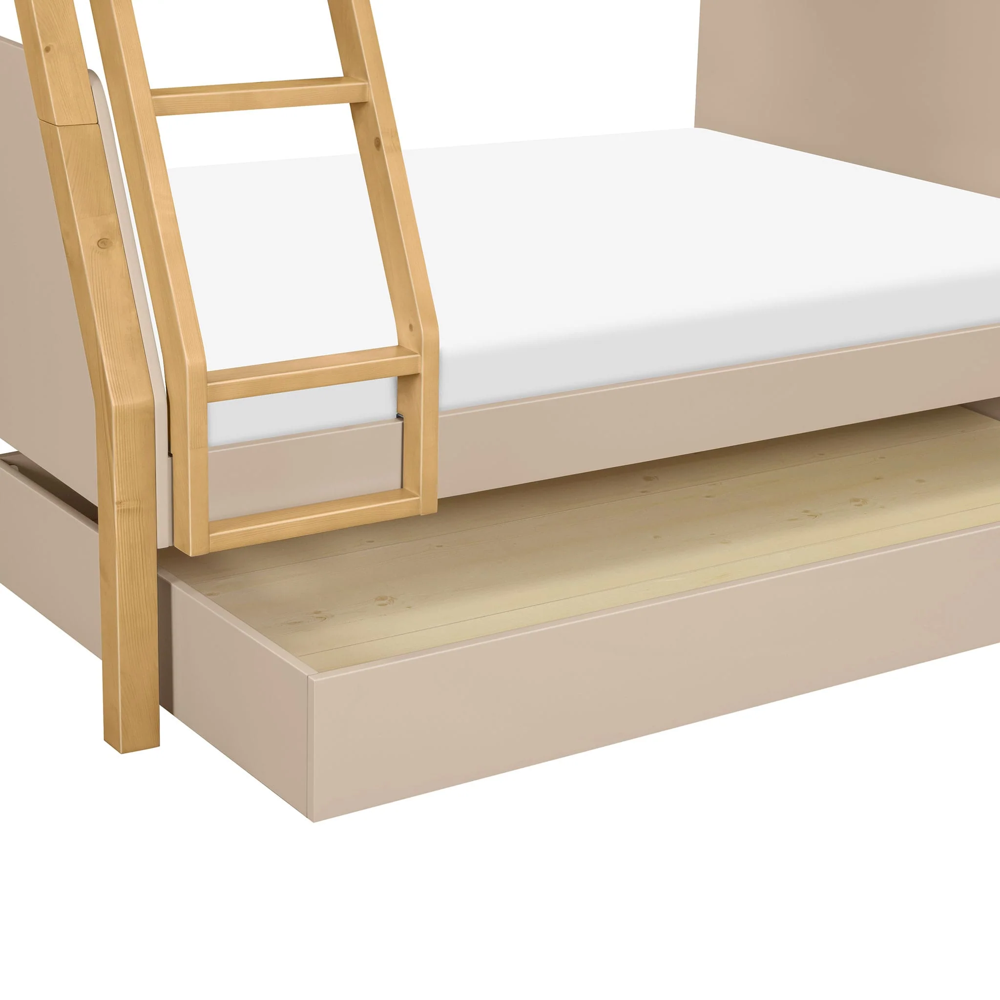 Lit Superposé TipToe Simple sur Double - Taupe / Miel - Image 11