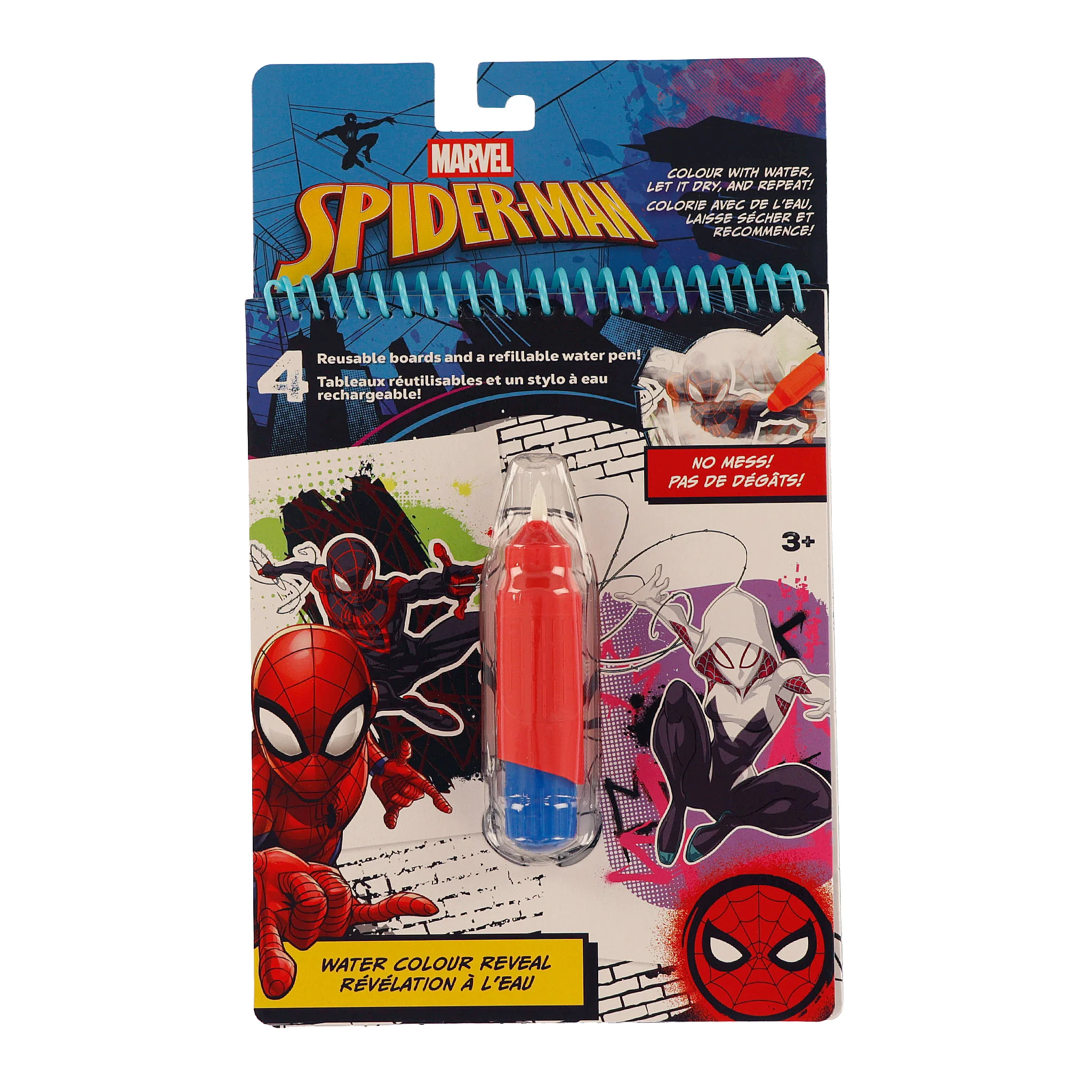 Livre Magique à Eau - Spiderman