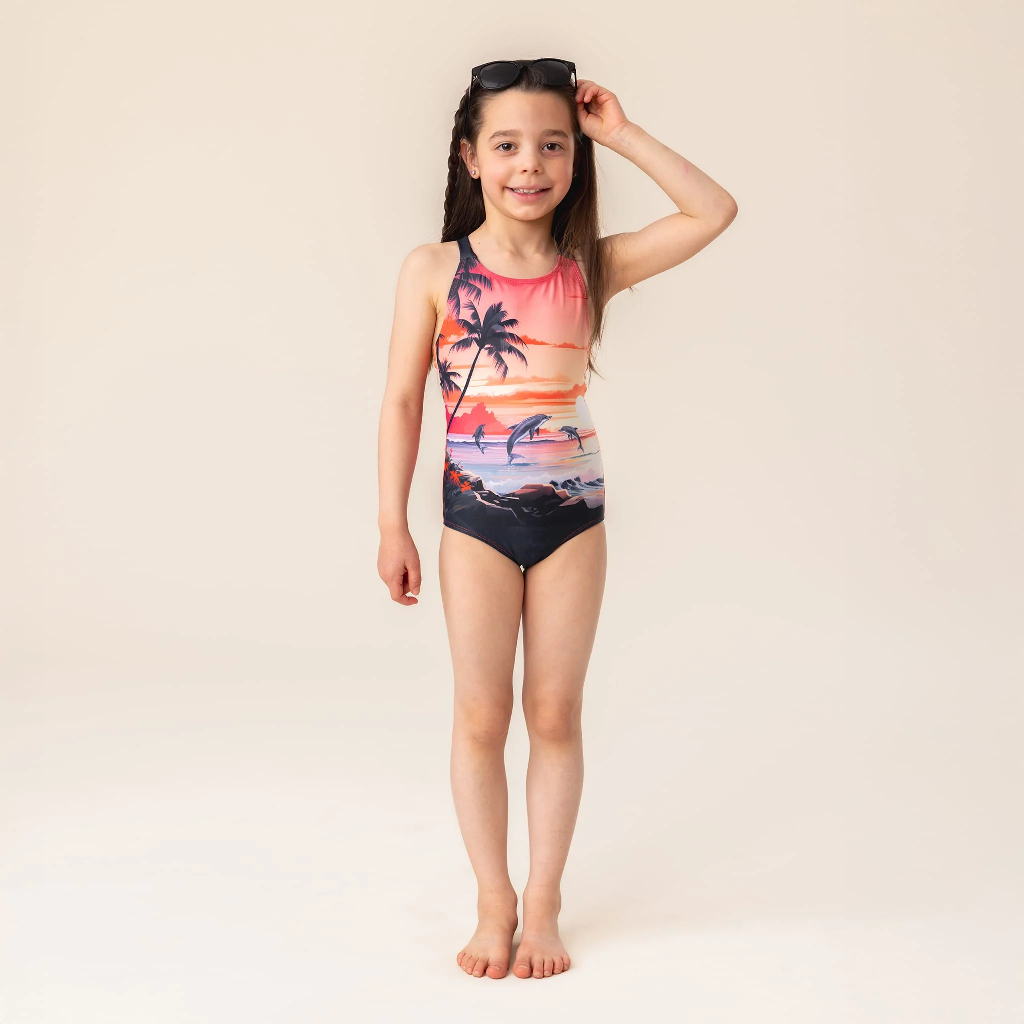 Maillot Dauphins 2-14ans - Image 2