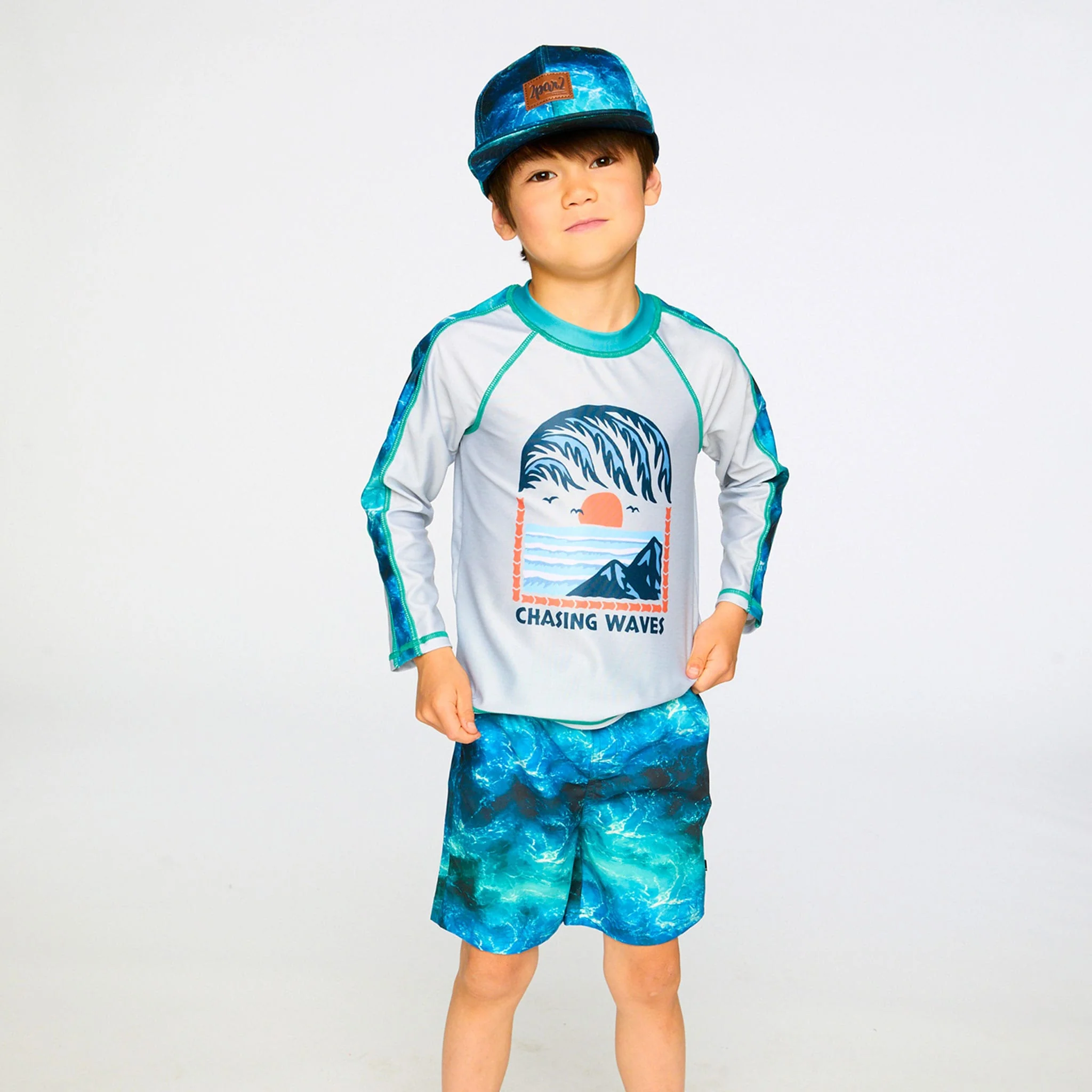 Maillot Short Vagues 2-6ans - Image 4