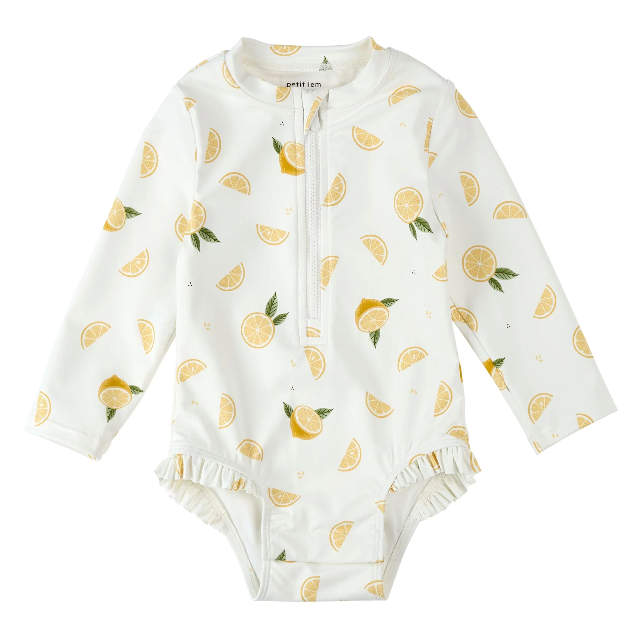 Maillot UV Manches Longues  Citrons 0-24mois