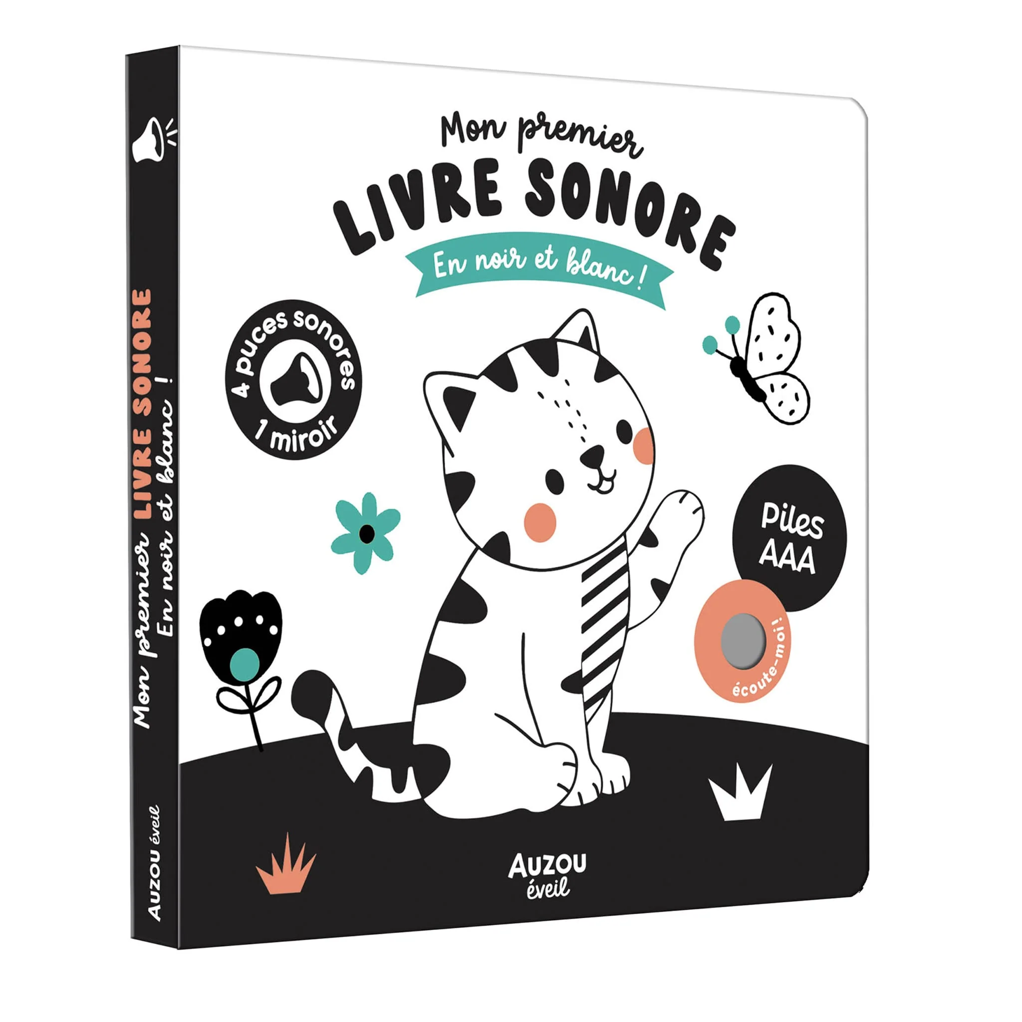 Mon Premier Livre Sonore en Noir et Blanc !