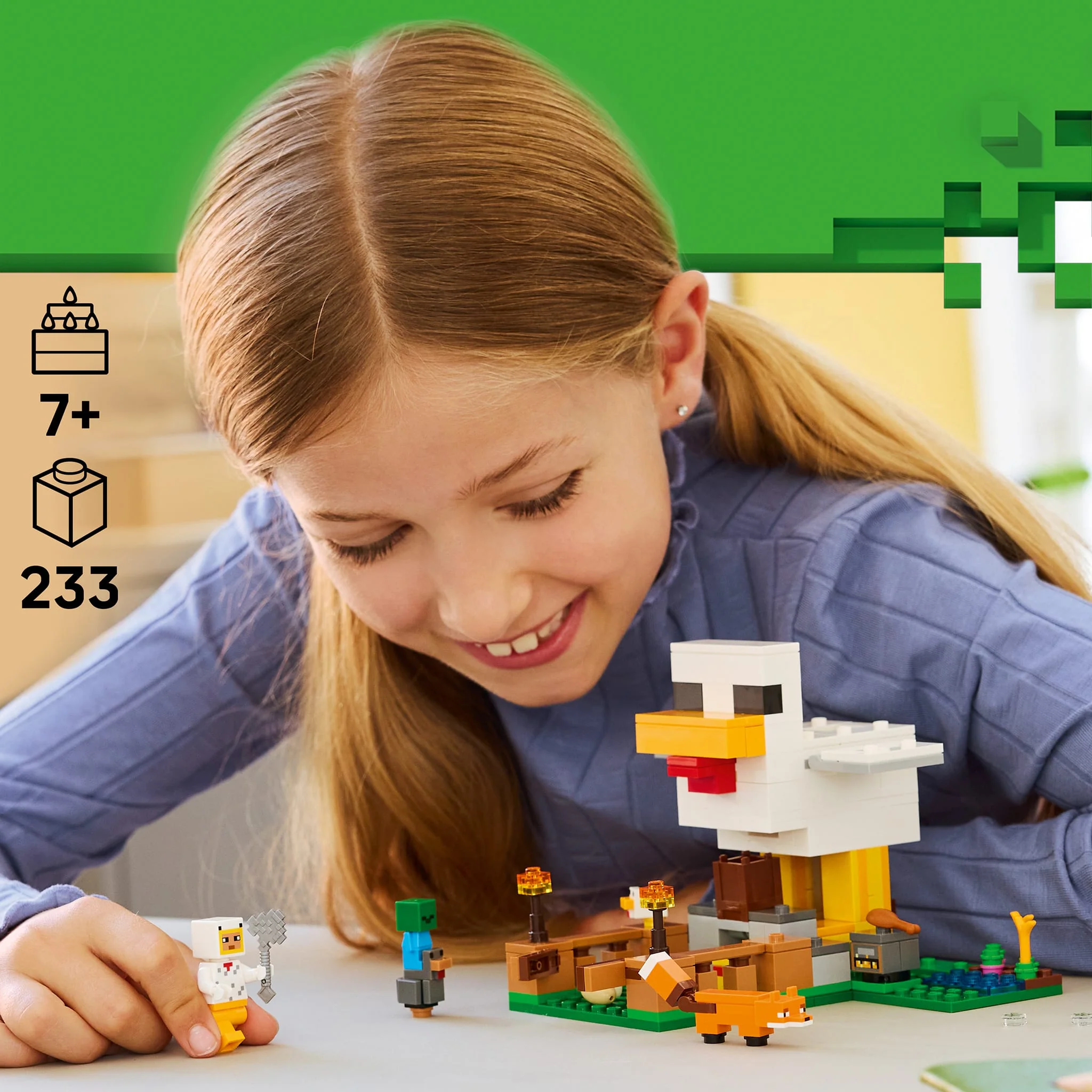 LEGO® Minecraft® La ferme-poule - Image 2