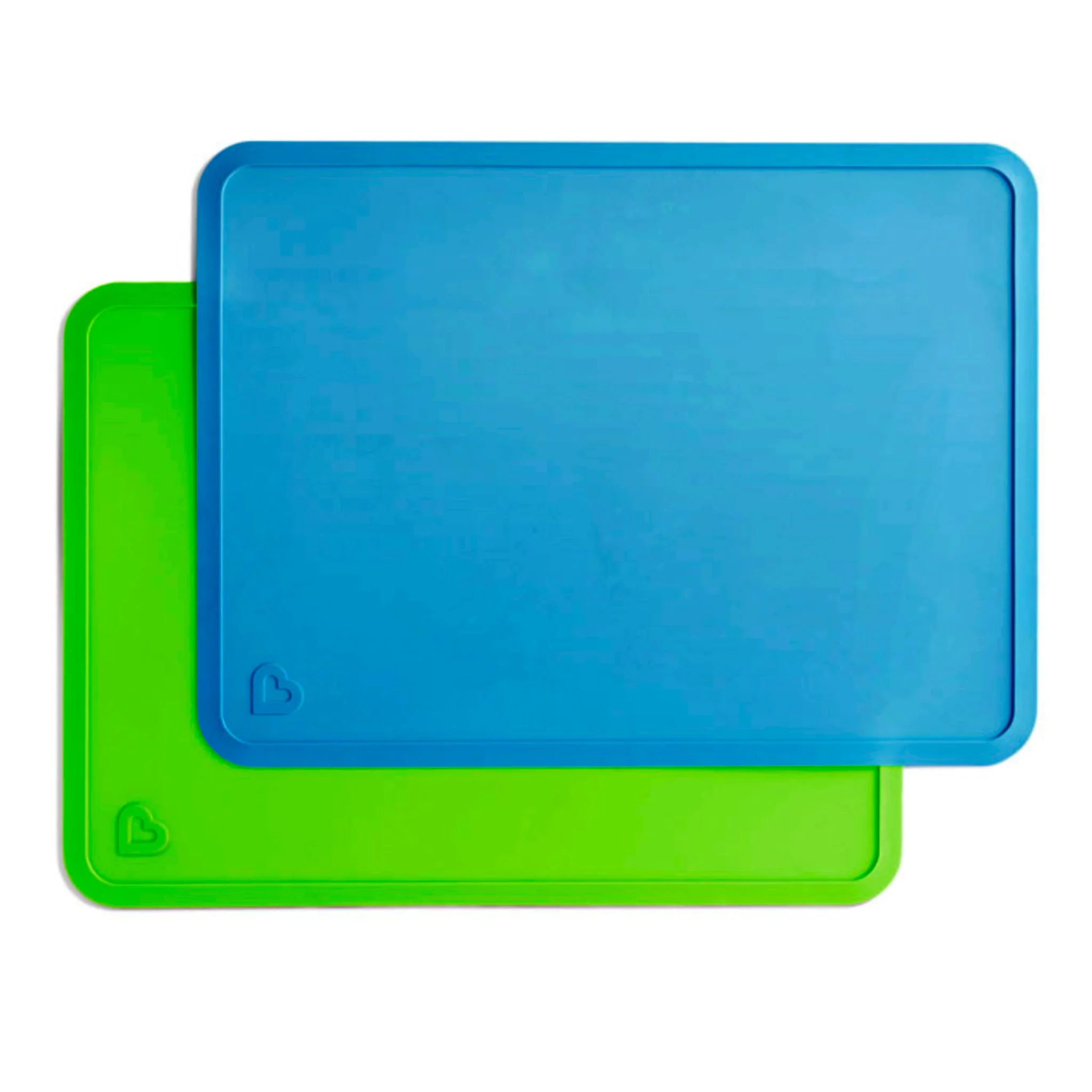Napperon Silicone (2) - Bleu/Vert