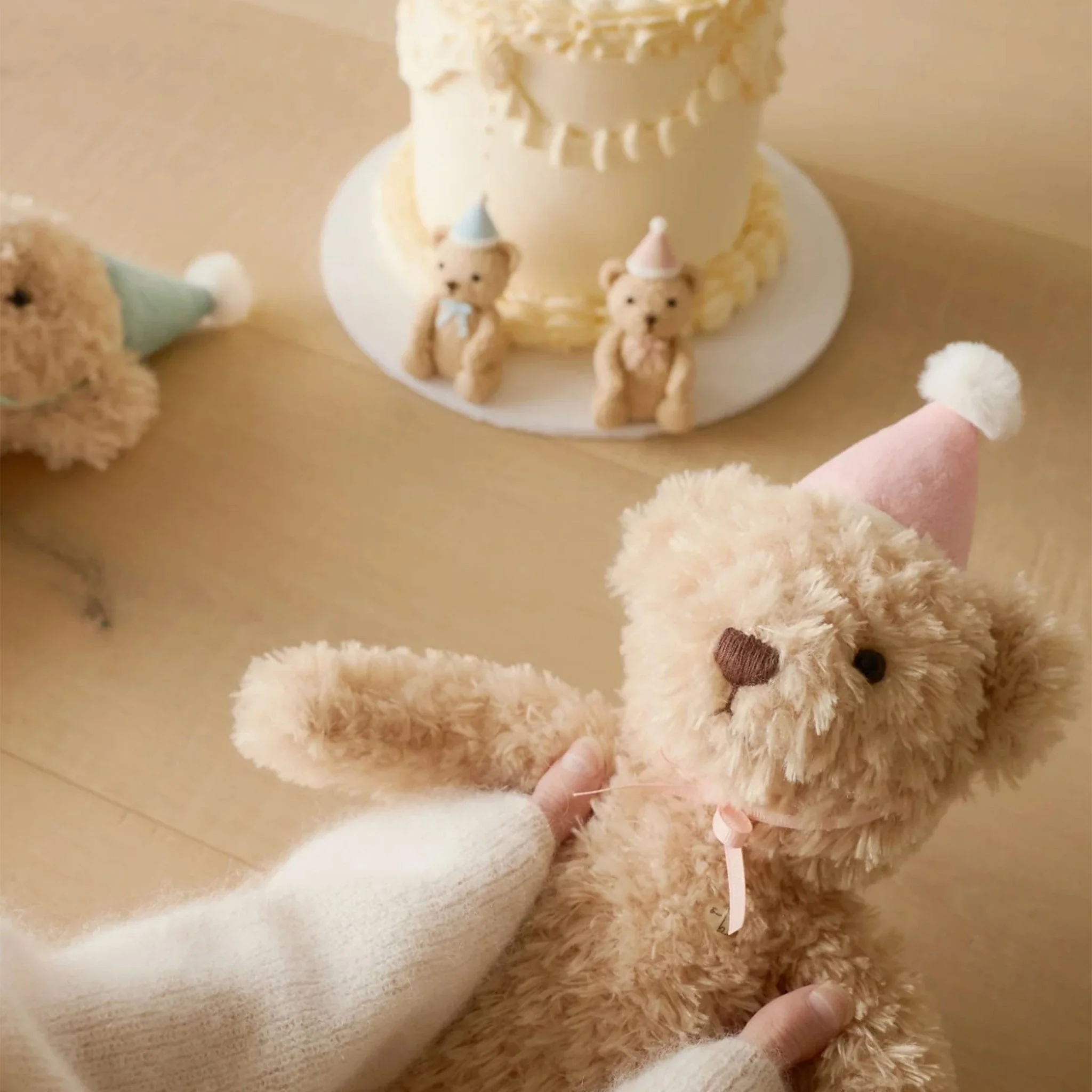 Ours Athur Anniversaire - Rose - Image 2