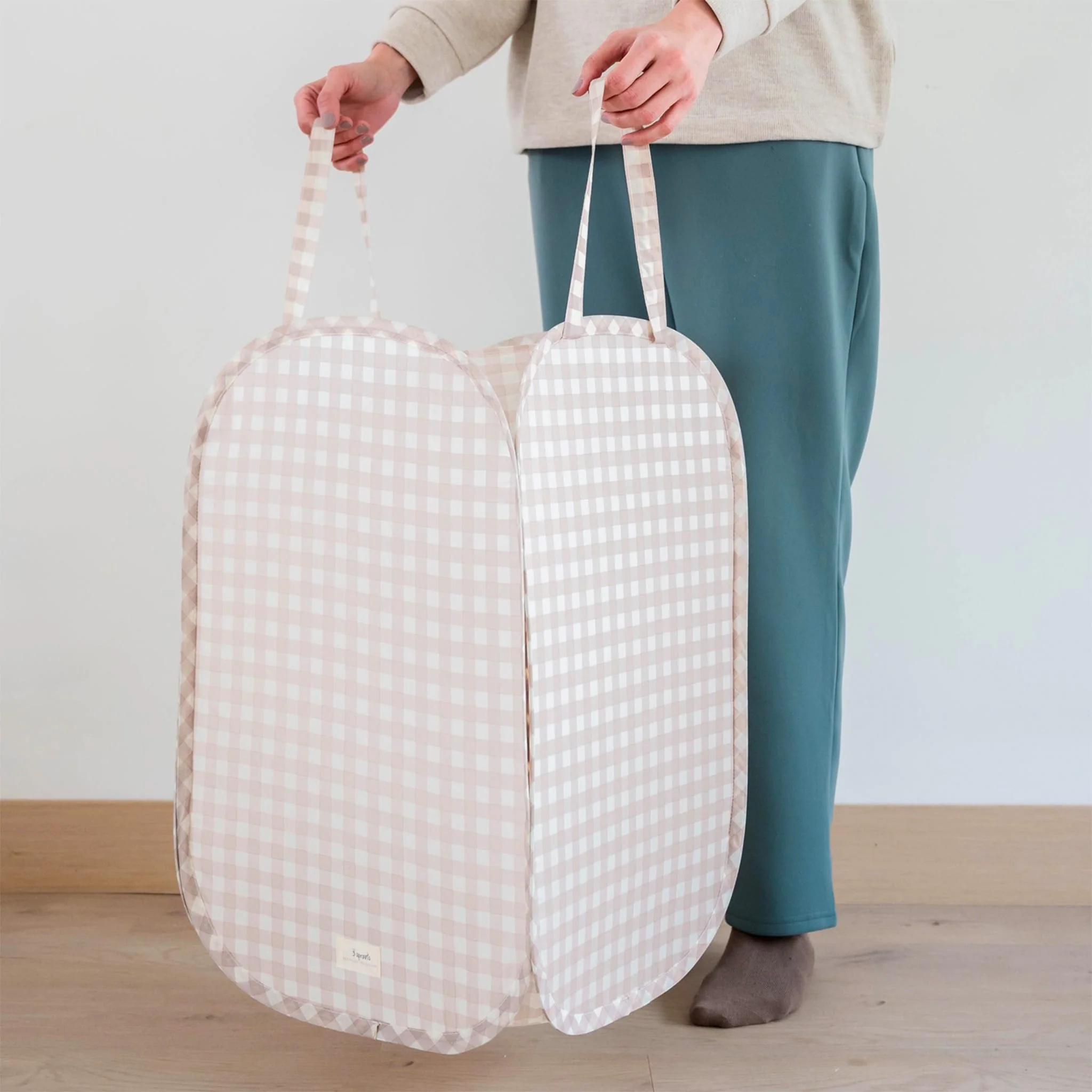 Panier à Linge Pop-up - Vichy - Image 3