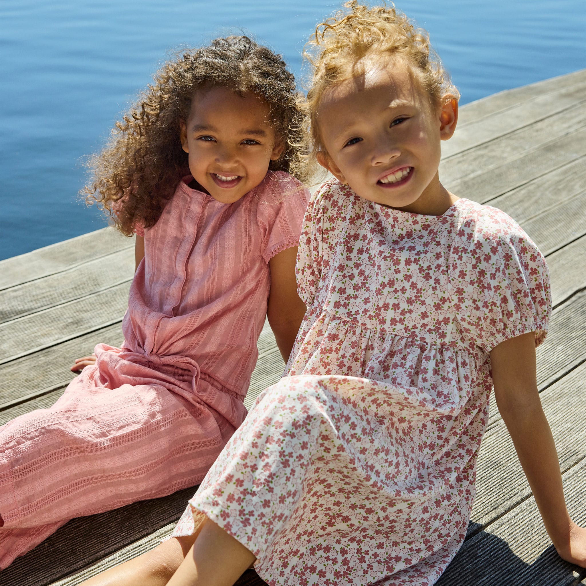 Pantalon 3/4 Rayé 2-10ans - Image 2