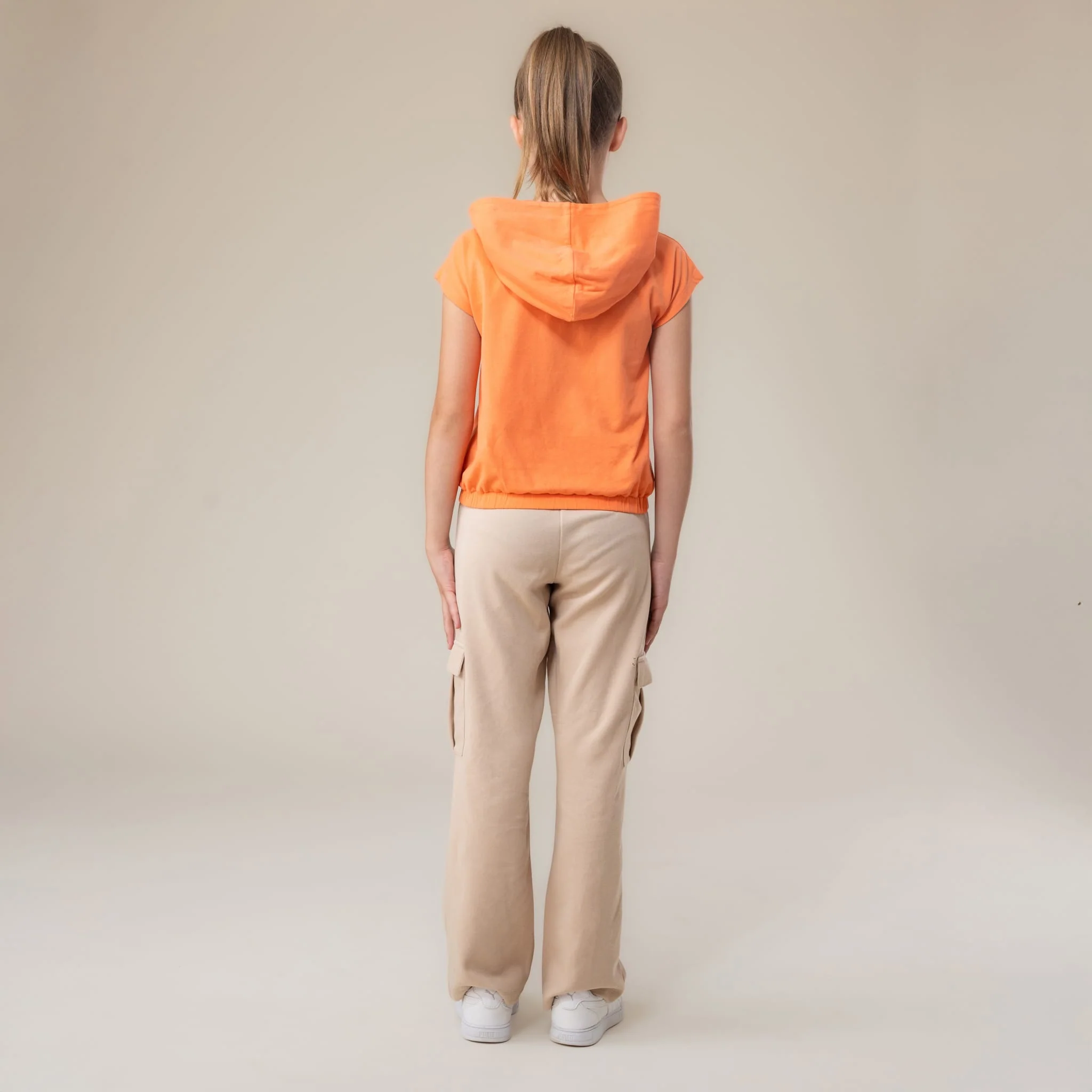 Pantalon Cargo Fleurs 2-12ans - Image 5