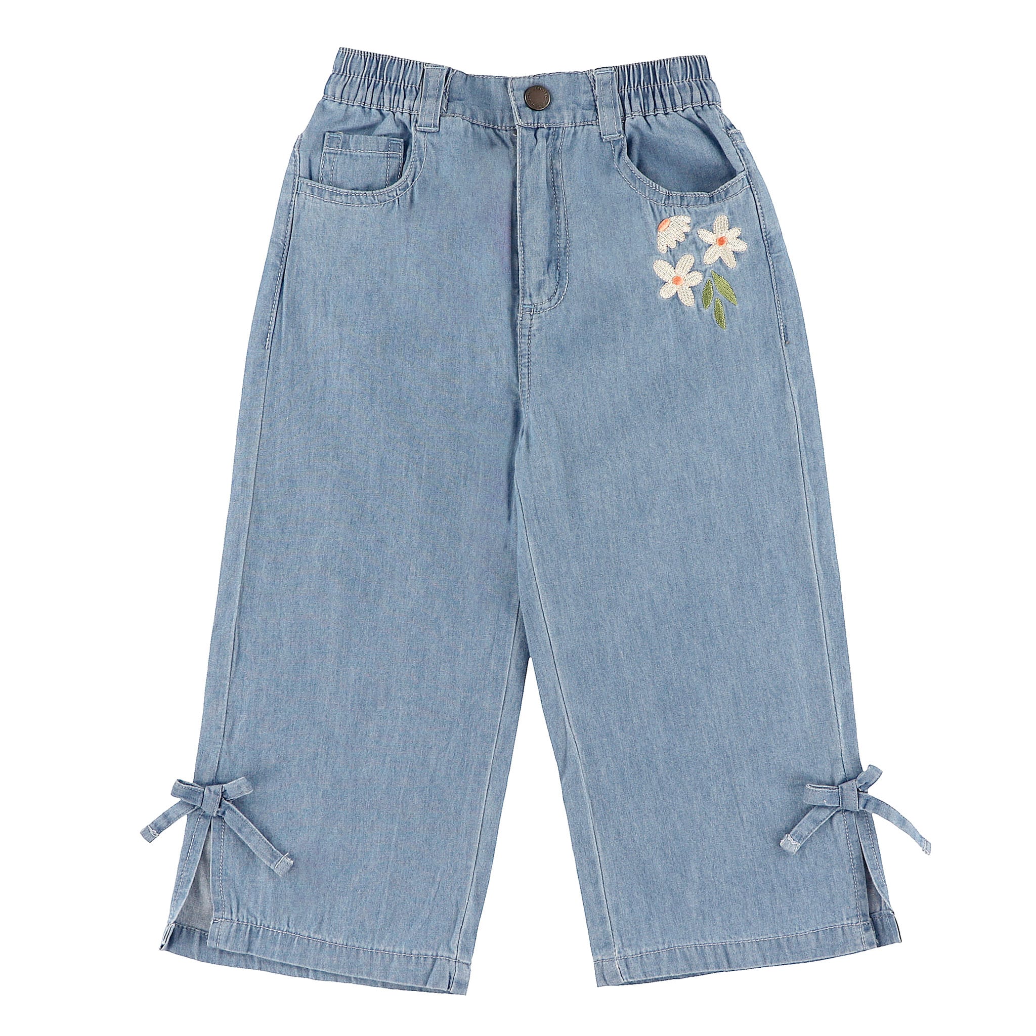 Pantalon Chambray Pique-Nique 2-8ans