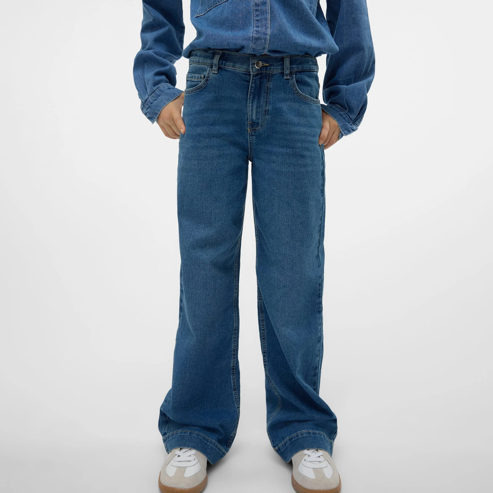 Pantalon Jambe Large Daisy 7-14ans - Image 3