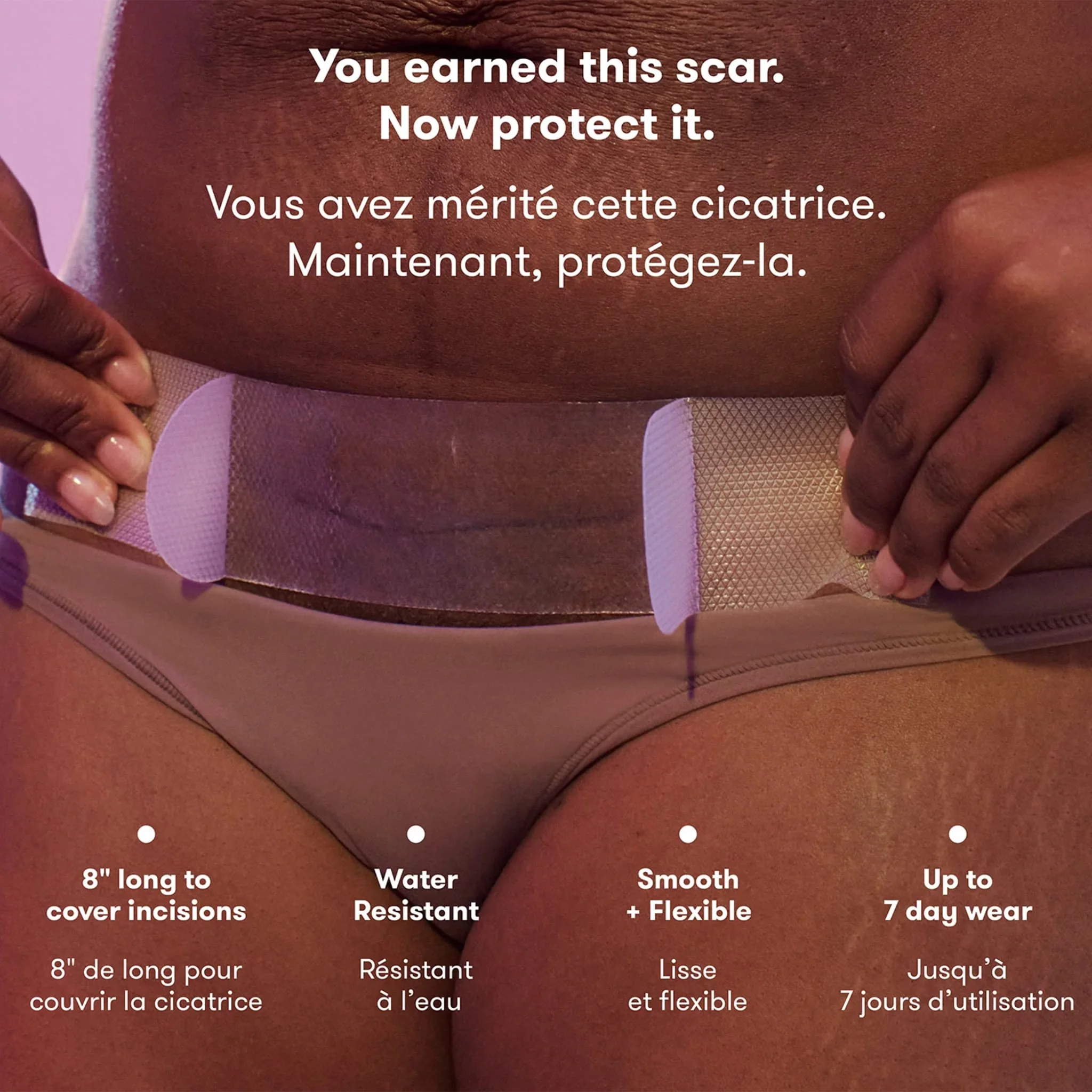 Pansements en Silicone pour Cicatrice de Césarienne - Image 4