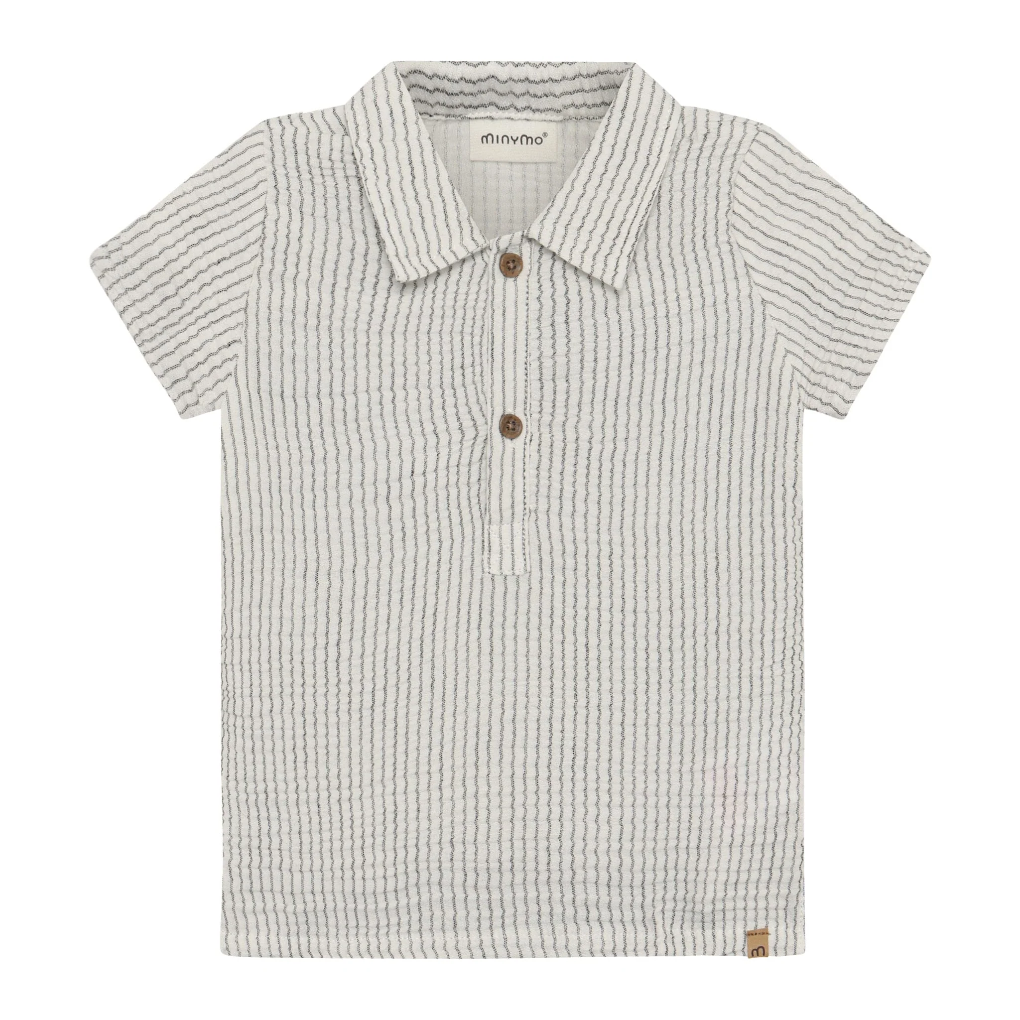Polo Rayé Gauze 3-24mois