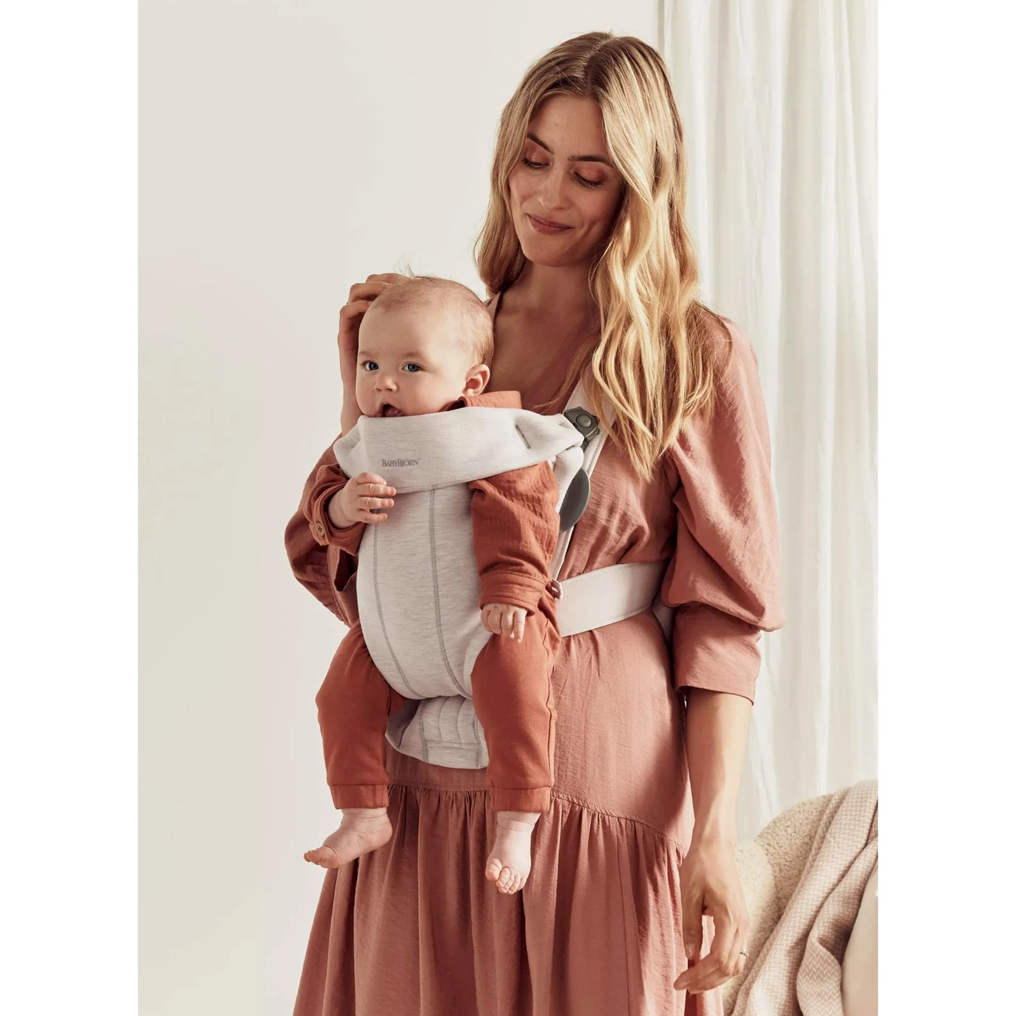 Porte-Bébé Mini 3D Jersey - Beige - Image 8