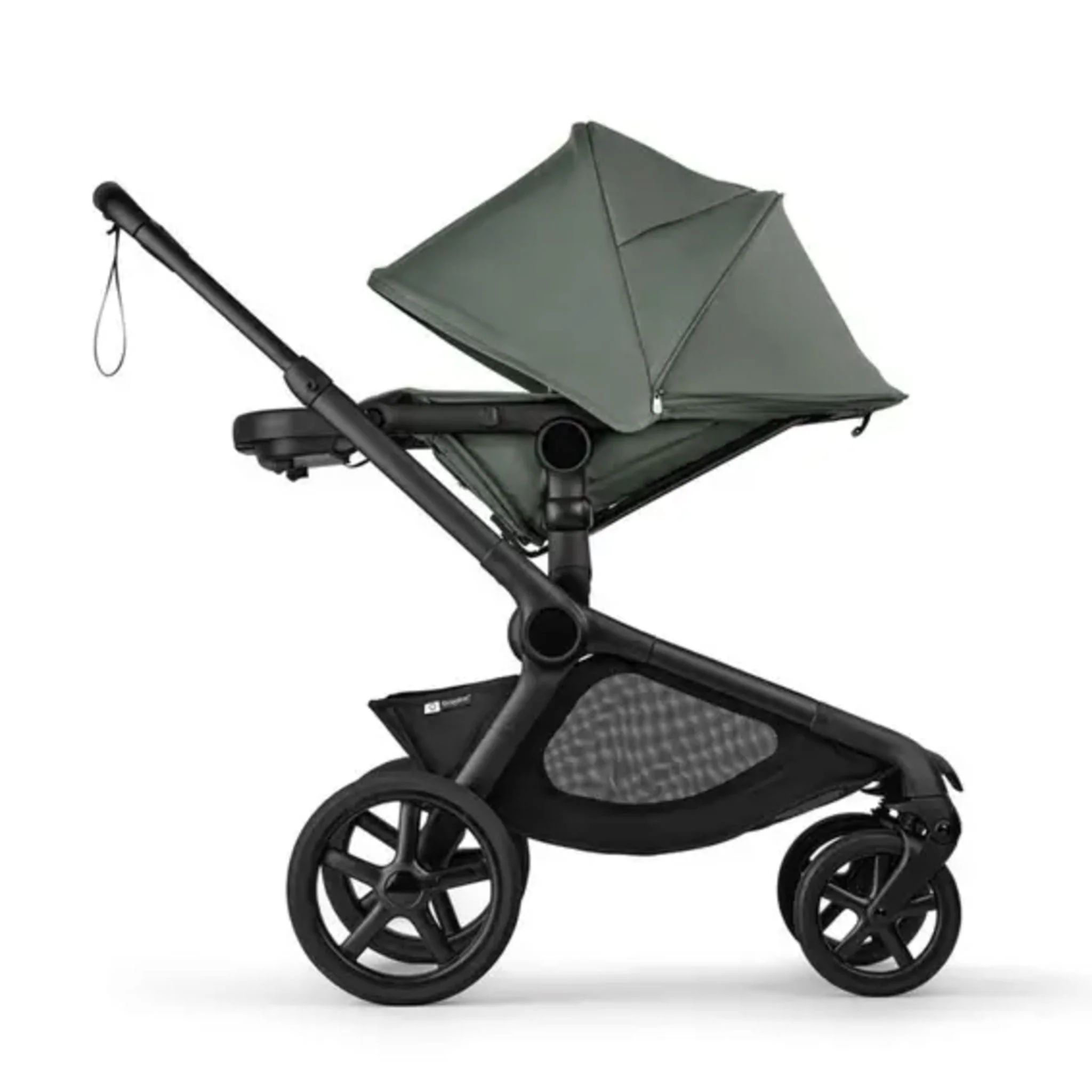 Poussette Kangaroo - Noir / Vert - Image 3