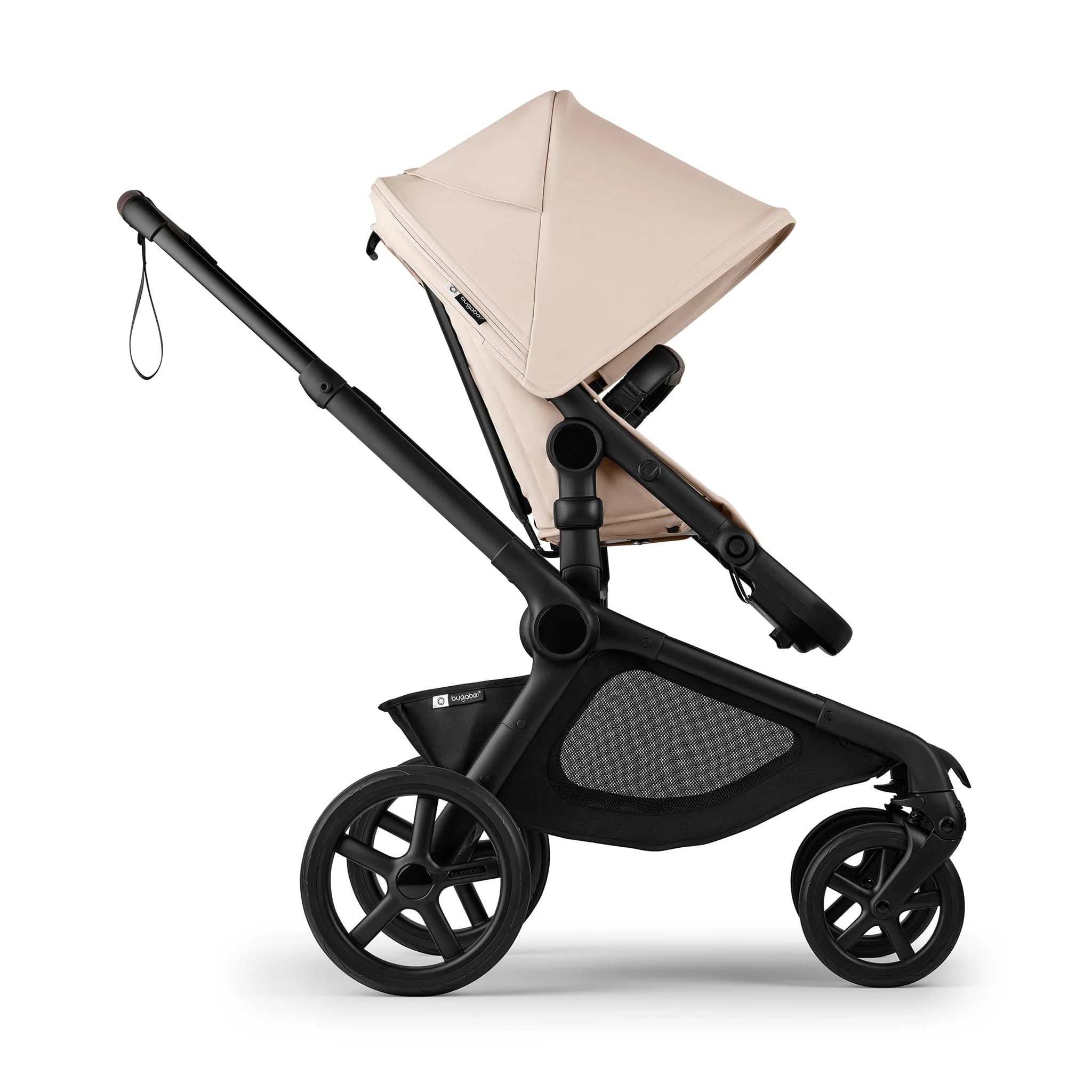 Poussette Kangaroo - Noir / Taupe - Image 5