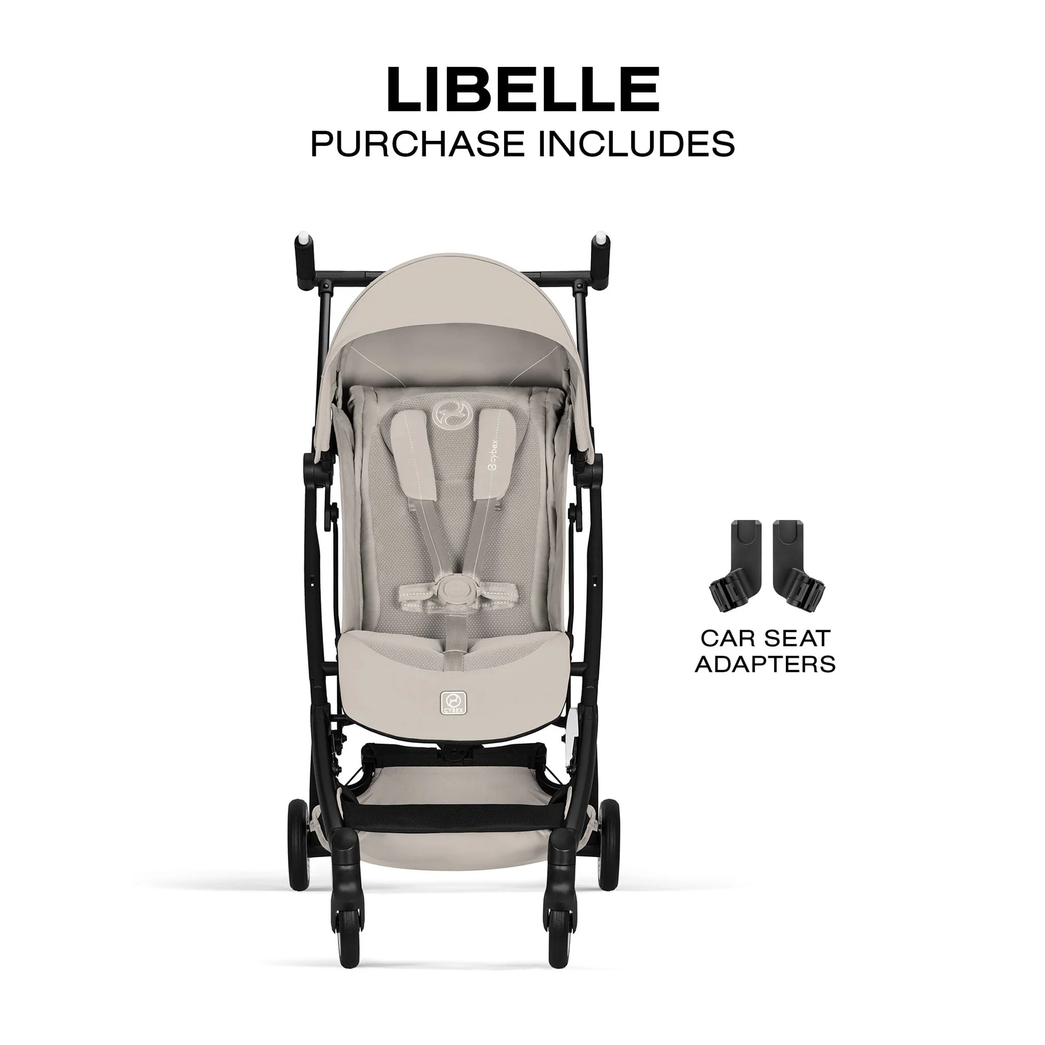Poussette de voyage ultra légère LIBELLE - Dune Gris - Image 4