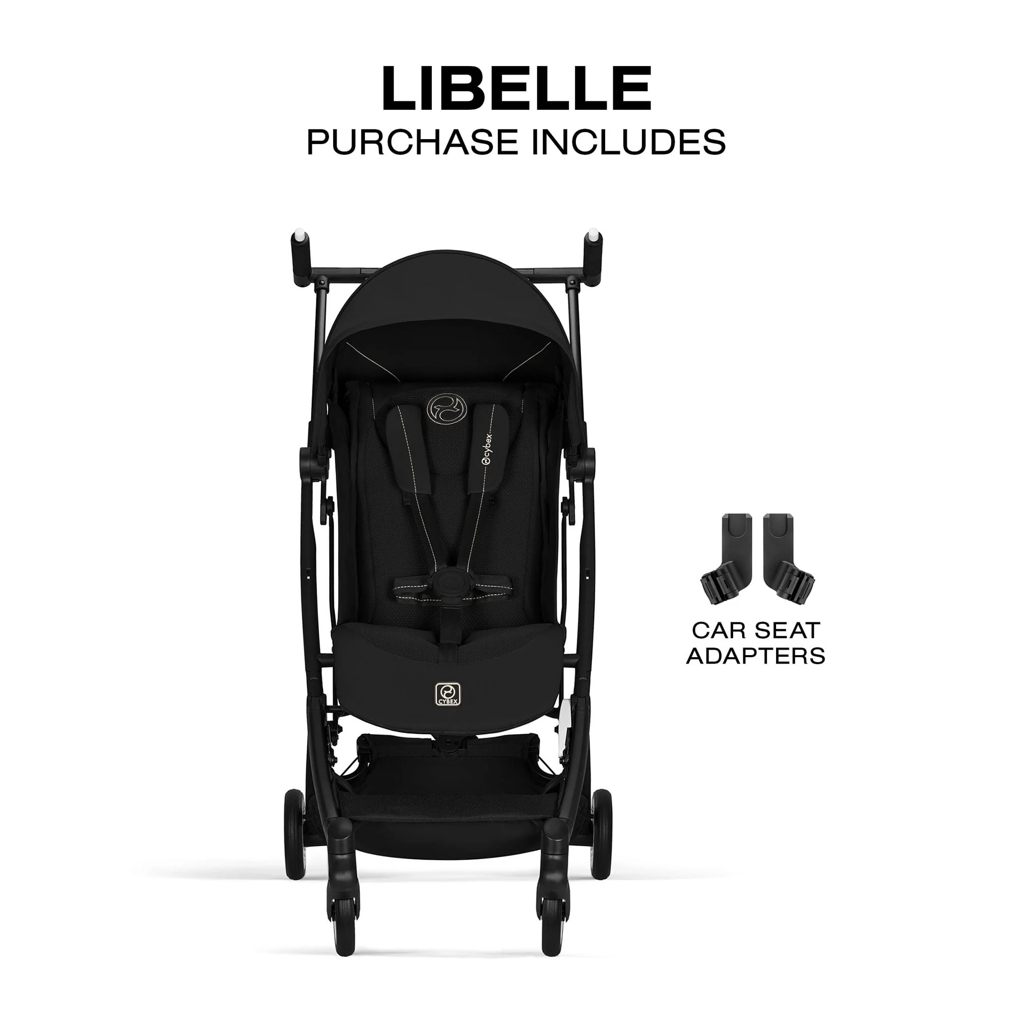 Poussette de voyage ultra légère LIBELLE - Noir - Image 4