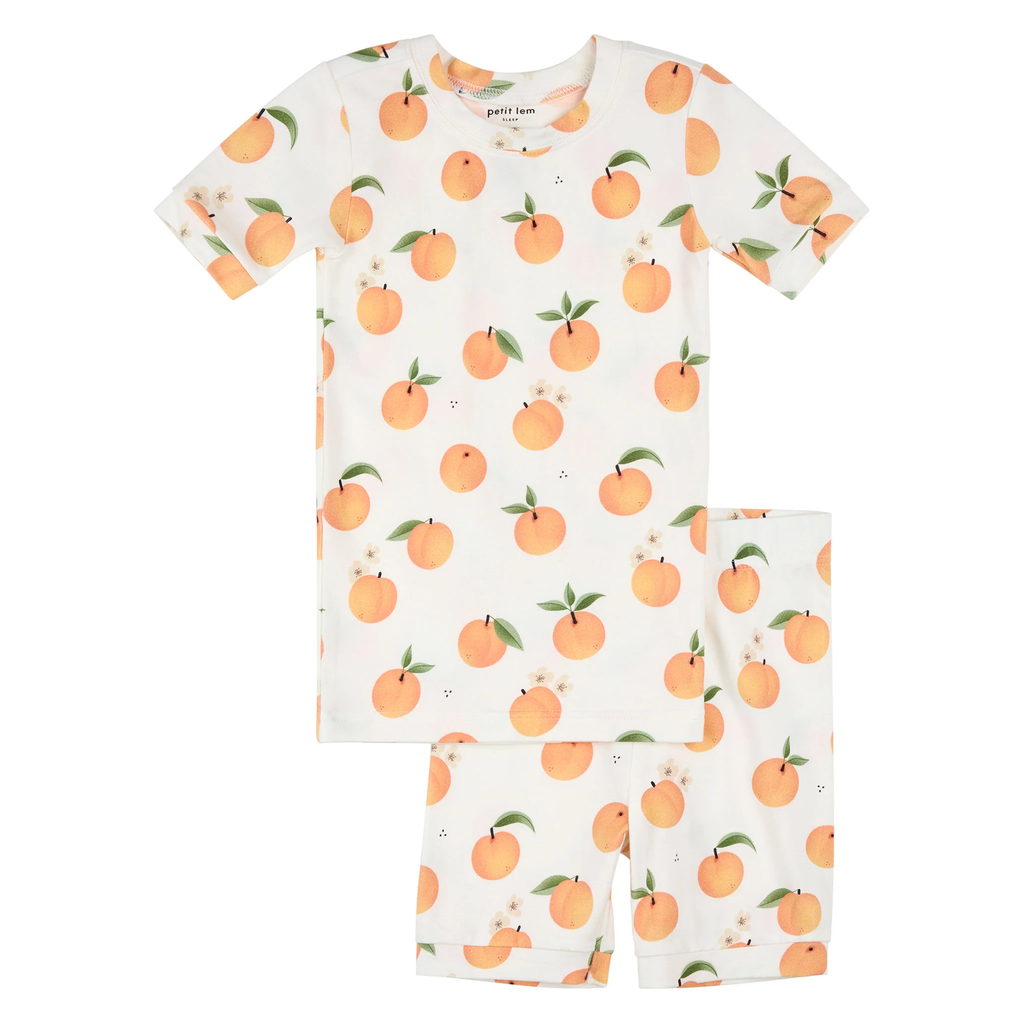 Pyjama Pêches 2-6X