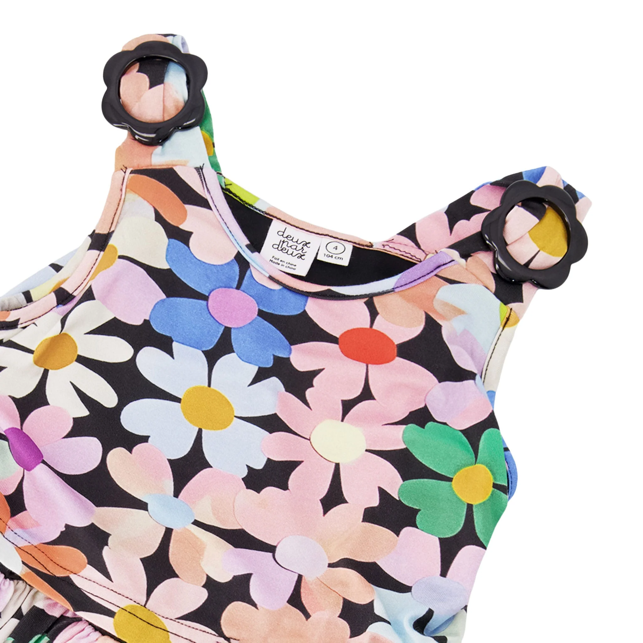 Robe Fleurs Sucré 3-6ans - Image 6