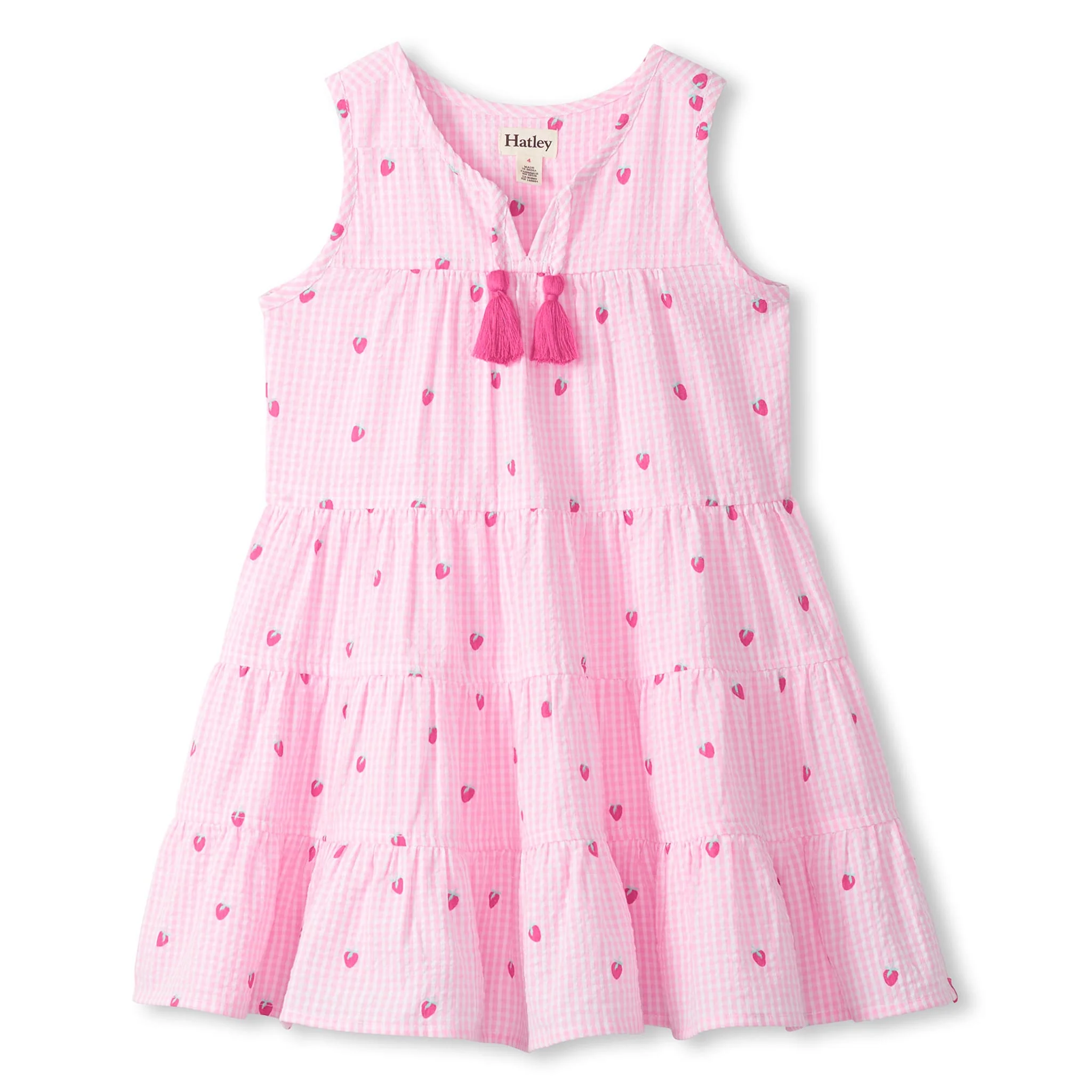 Robe Fraise 4-8ans