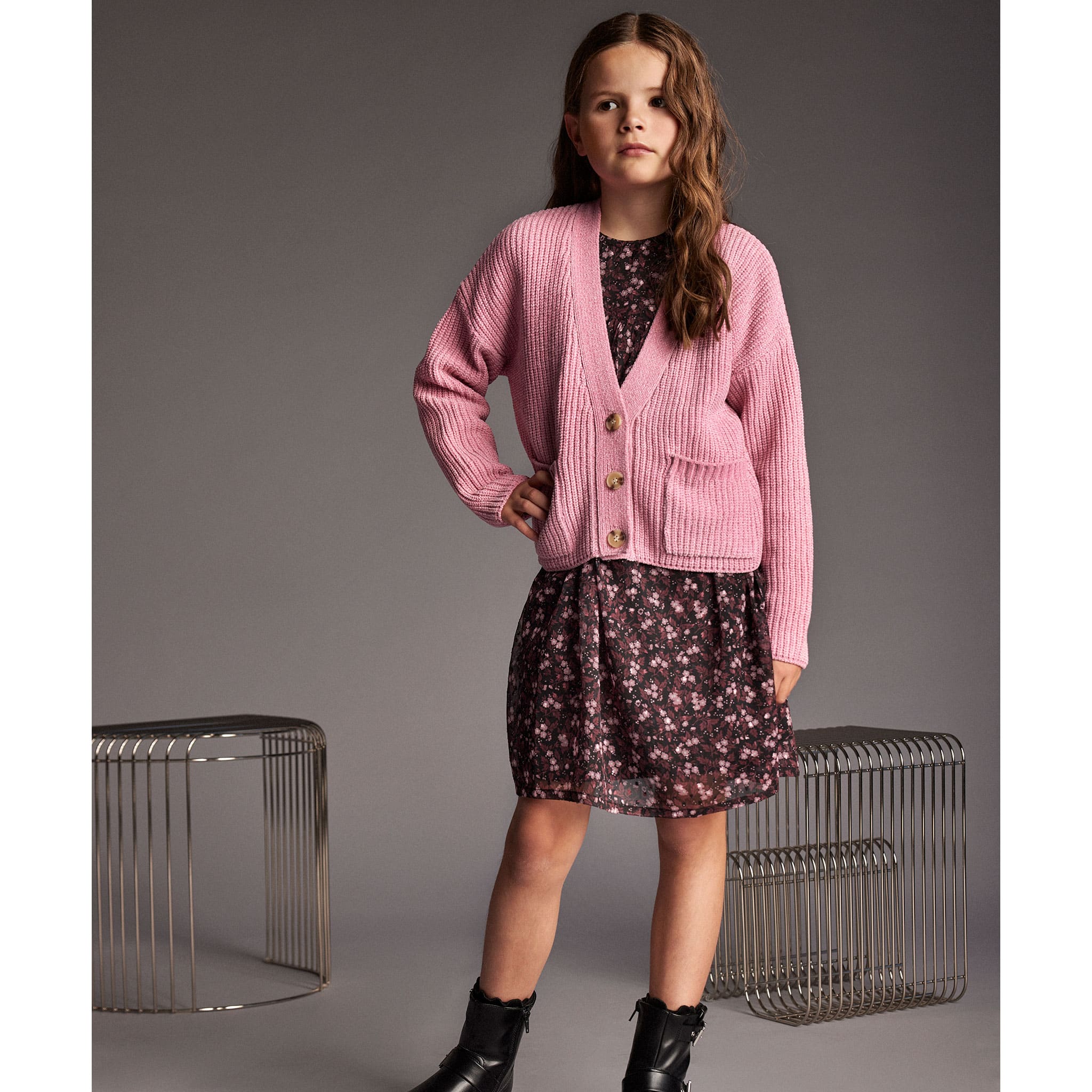 Robe Imprimée Fleurs 7-14ans - Image 3