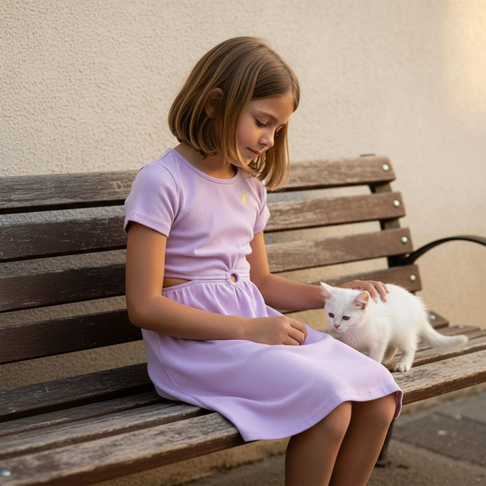 Robe Lilas Dolce Vita 7-14ans - Image 4