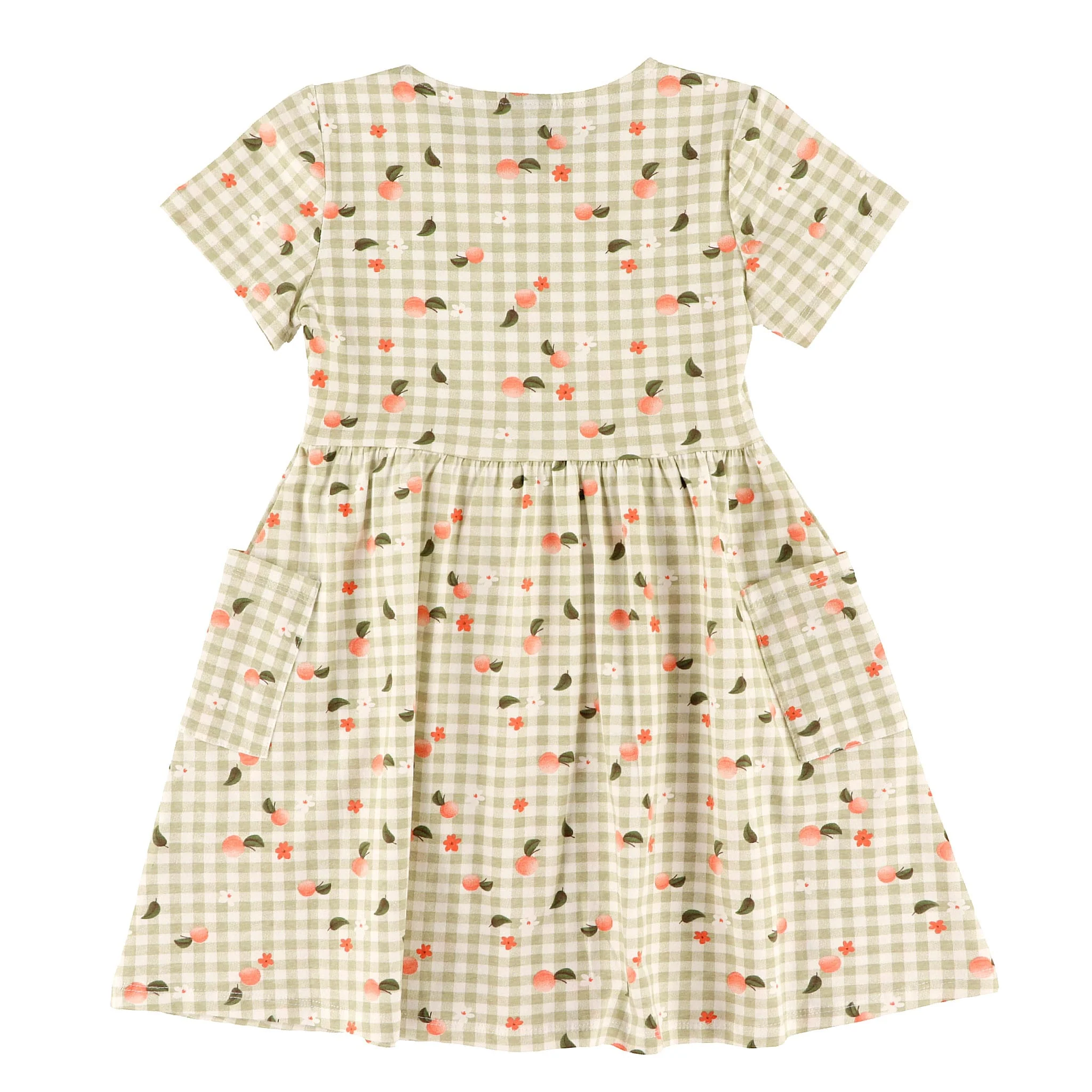 Robe Pique-nique Pêches 2-8ans - Image 5