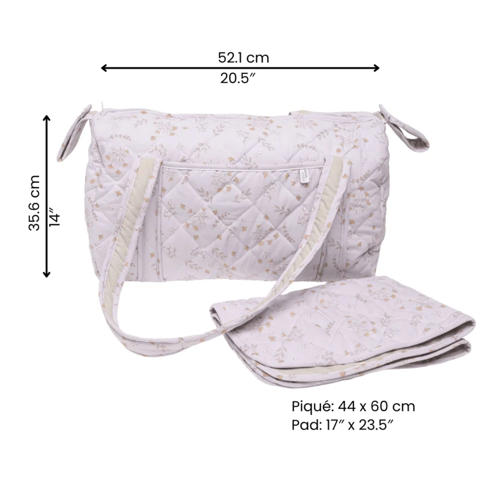 Sac À Couches - Floral - Image 5