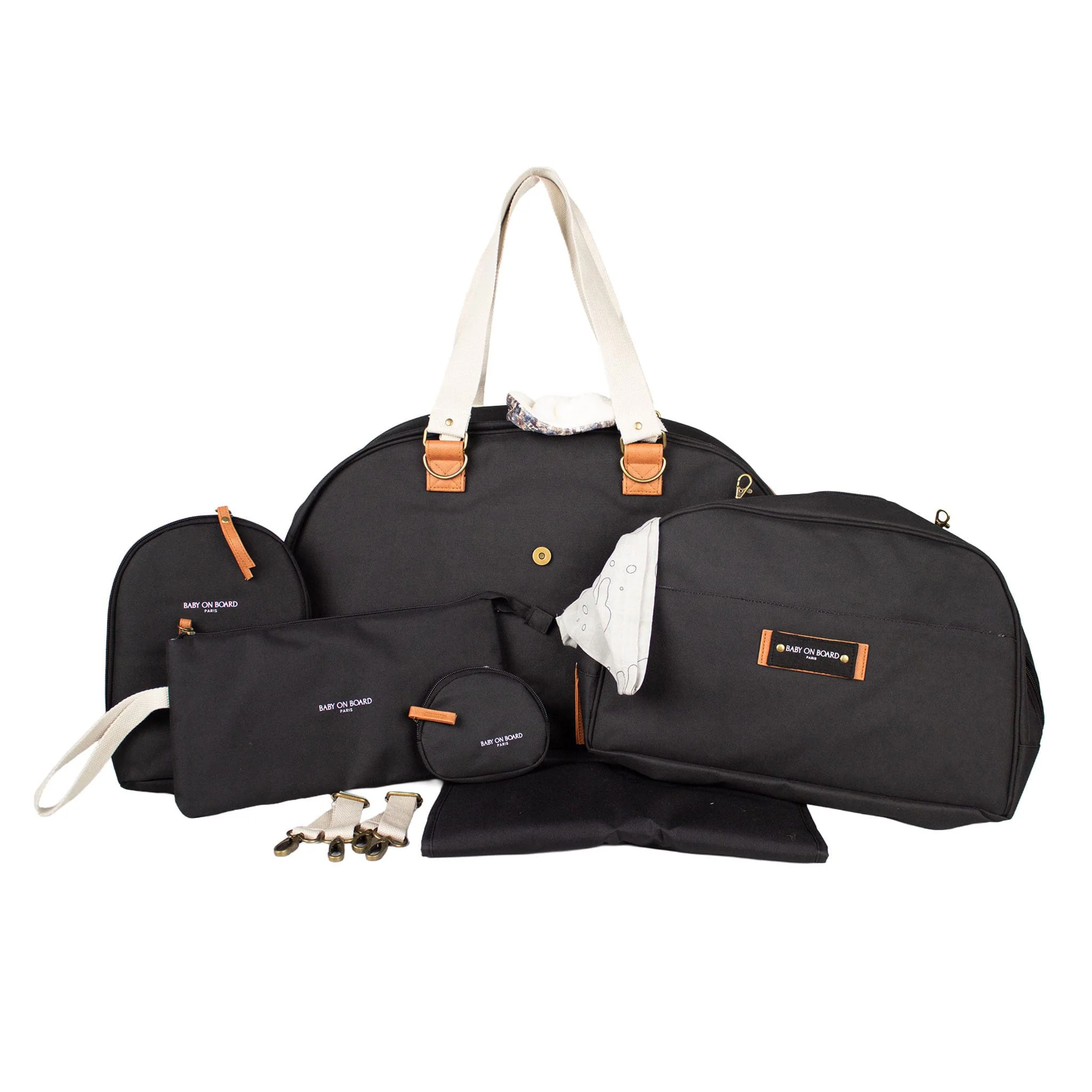 Sac À Couches Juliette - Galet - Image 8