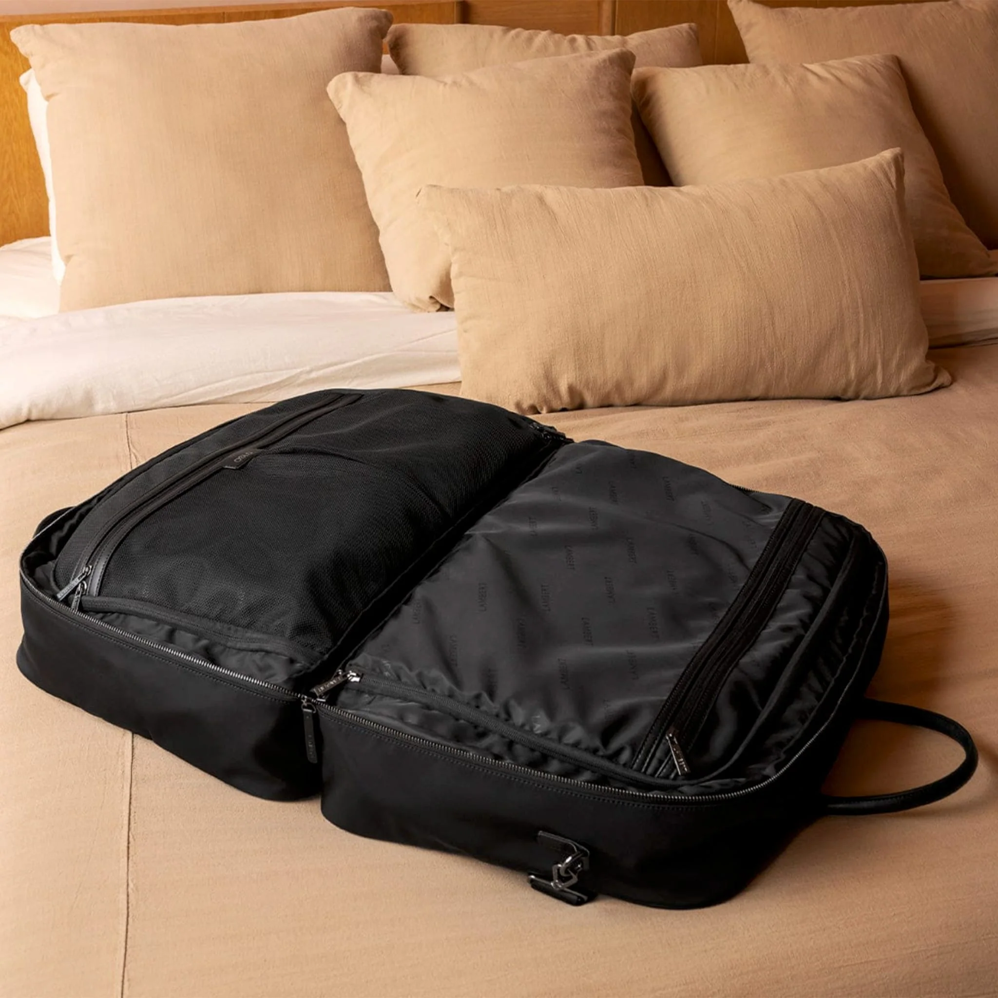 Sac Fourre-Tout Oslo Nylon Recyclé - Noir - Image 9