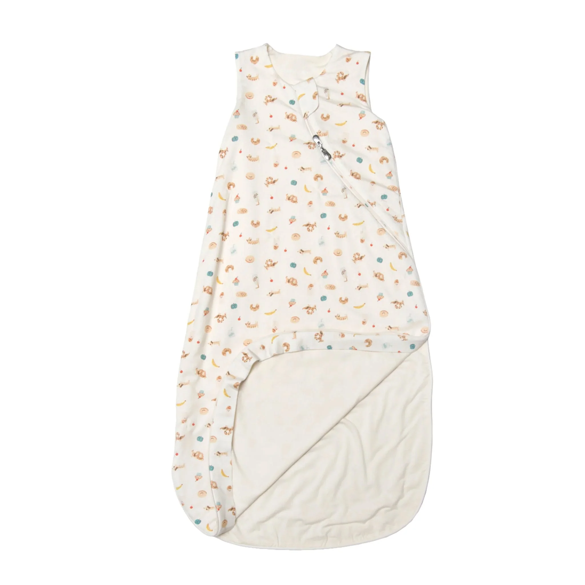 Sac de Nuit Mousseline Bambou 0-36mois - Déjeuner - Image 2