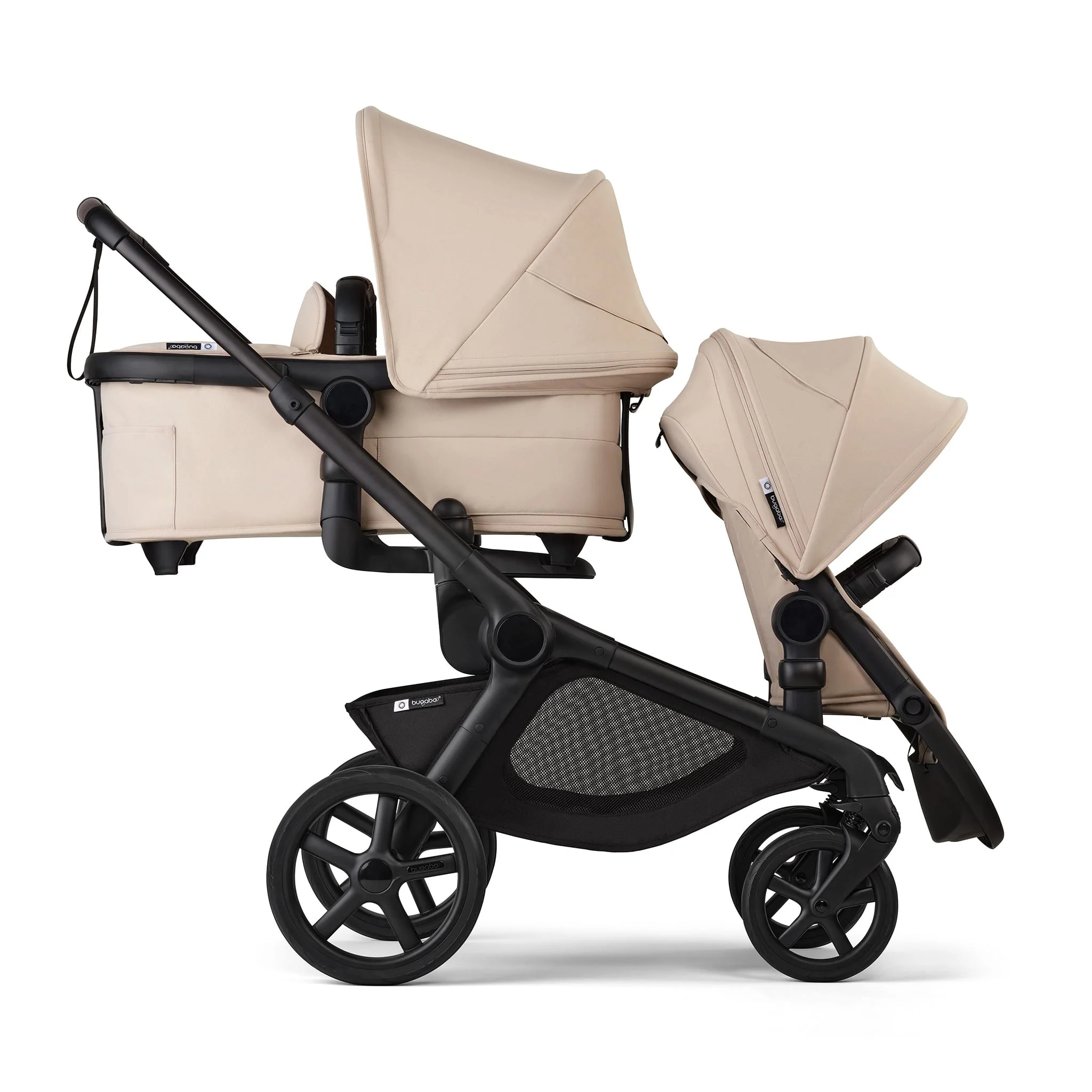 Second Siège Kangaroo - Noir / Taupe - Image 3