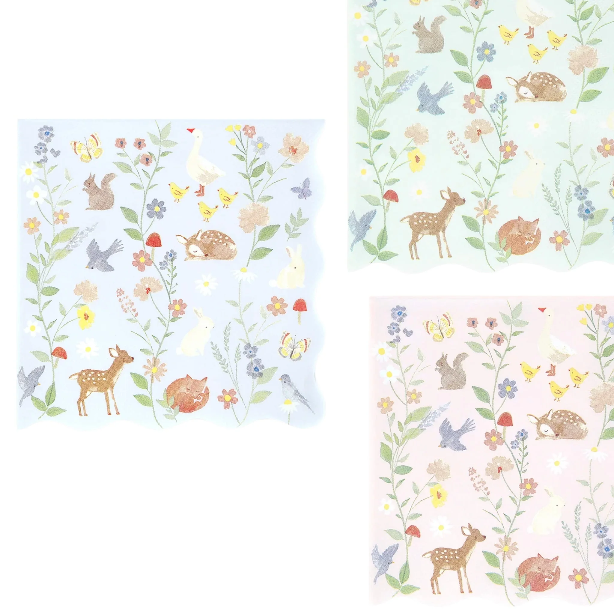 Serviettes Papier(16) Petits Animaux