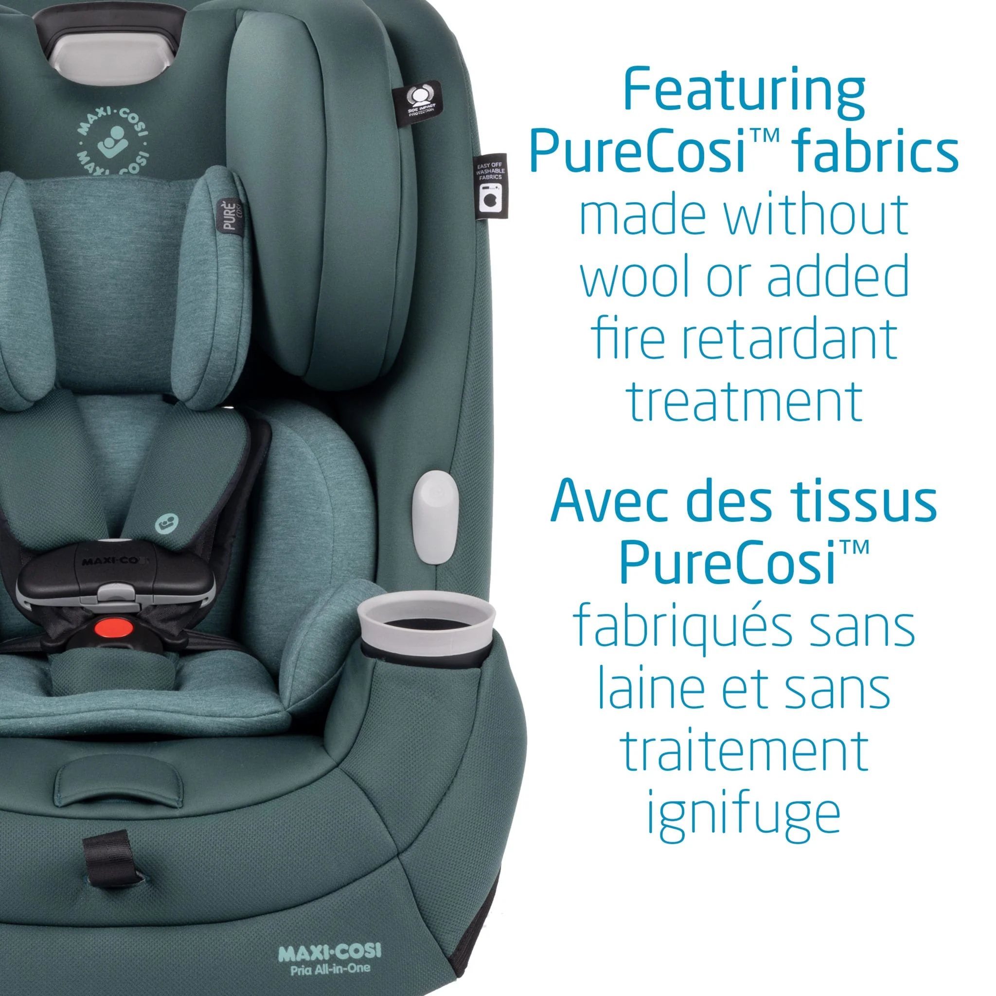 Siège d'Auto Pria All-in-one 4-100lb - Essential Vert - Image 3
