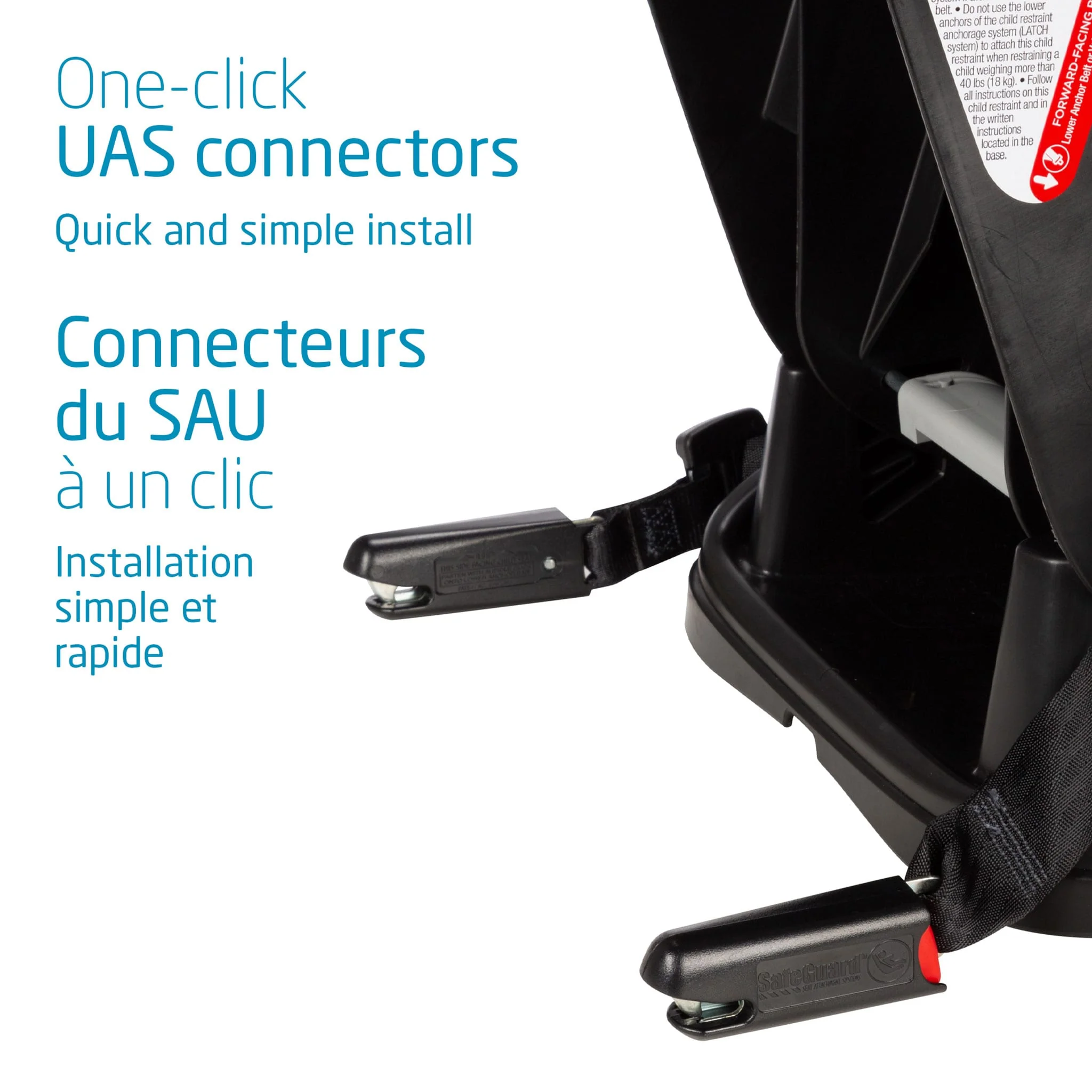 Siège d'Auto Pria All-in-one 4-100lb - Urban Wonder - Image 11
