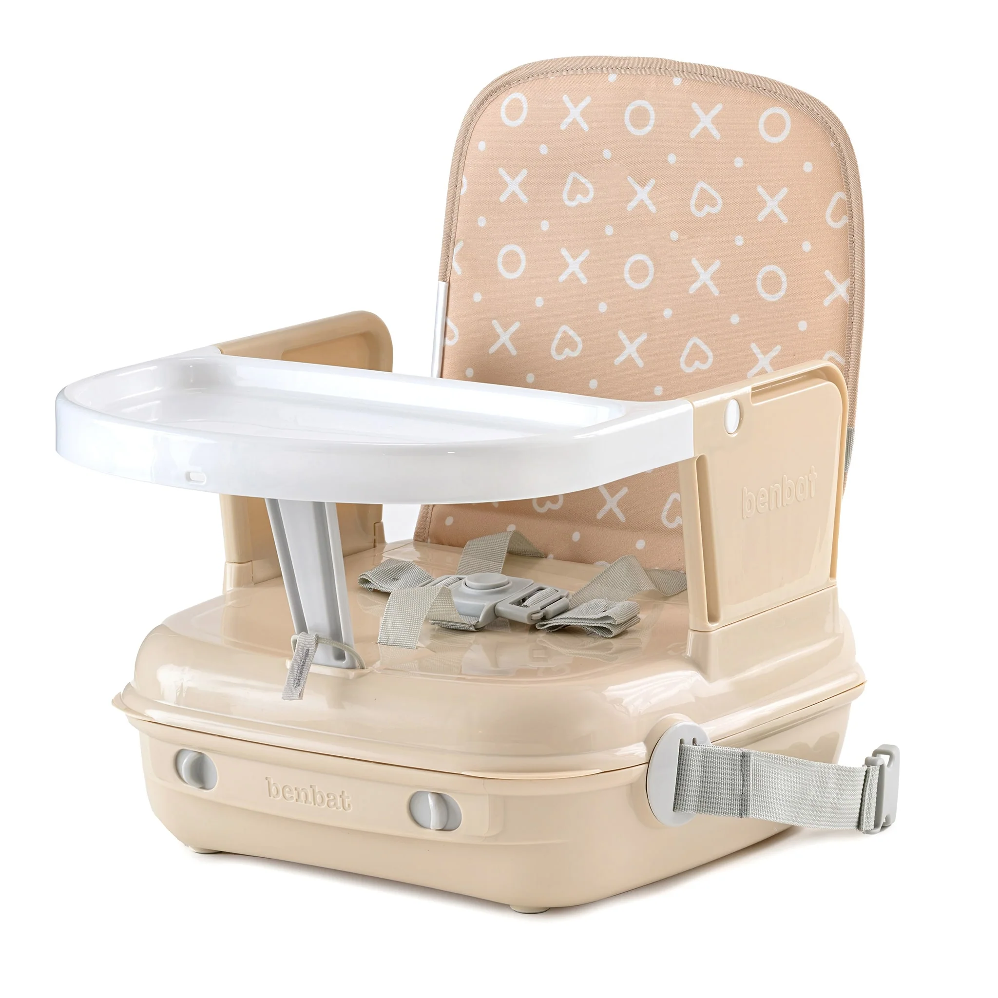 Siège rehausseur YummiGo+ Feed & Go – Beige Cachemire
