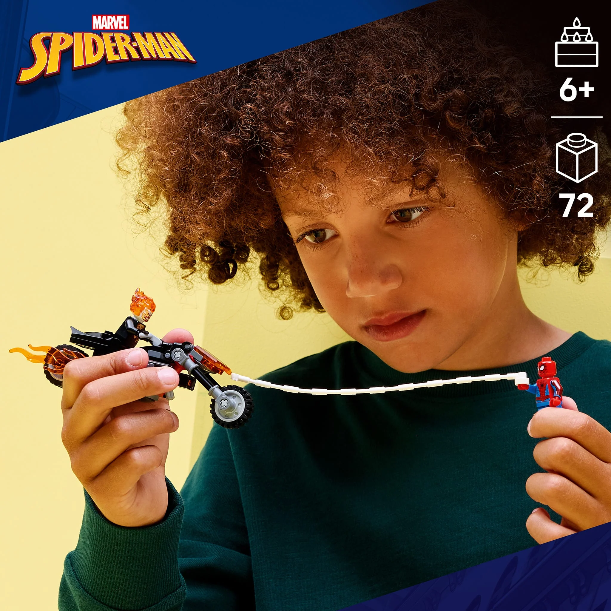 LEGO® ǀ Marvel Spider-Man contre la moto de Ghost Rider - Image 2