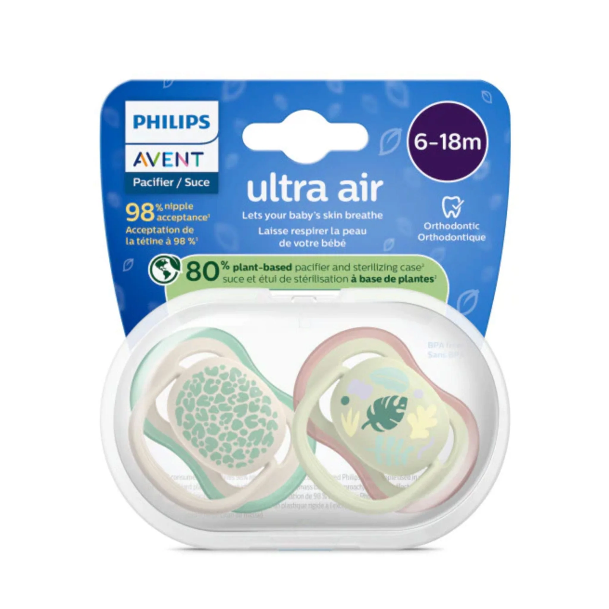 Suce Ultra Air 6-18m Léopard/ Tropical (2)