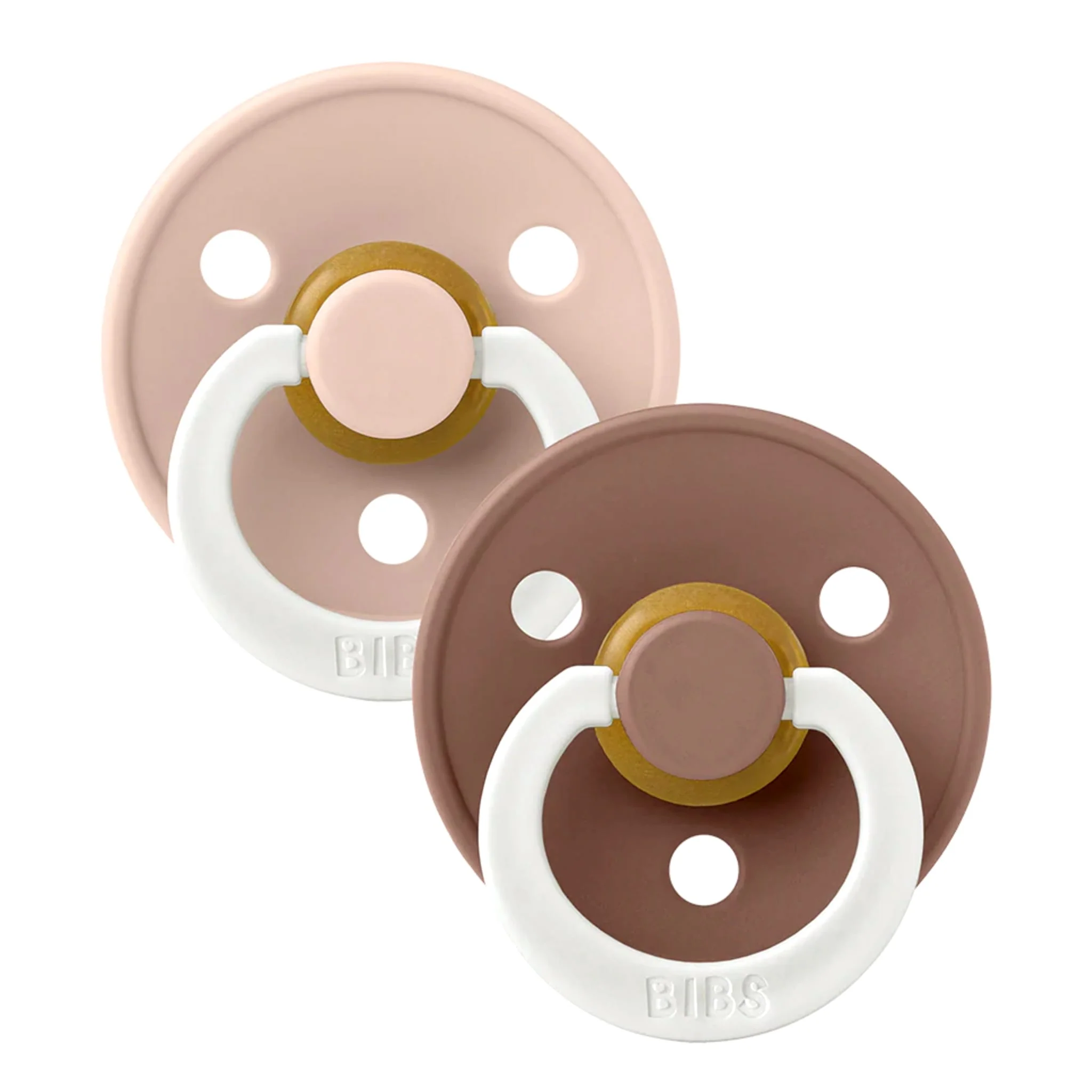 Suce Bibs (2) 0-6mois - Blush Glow (grandeur 1)