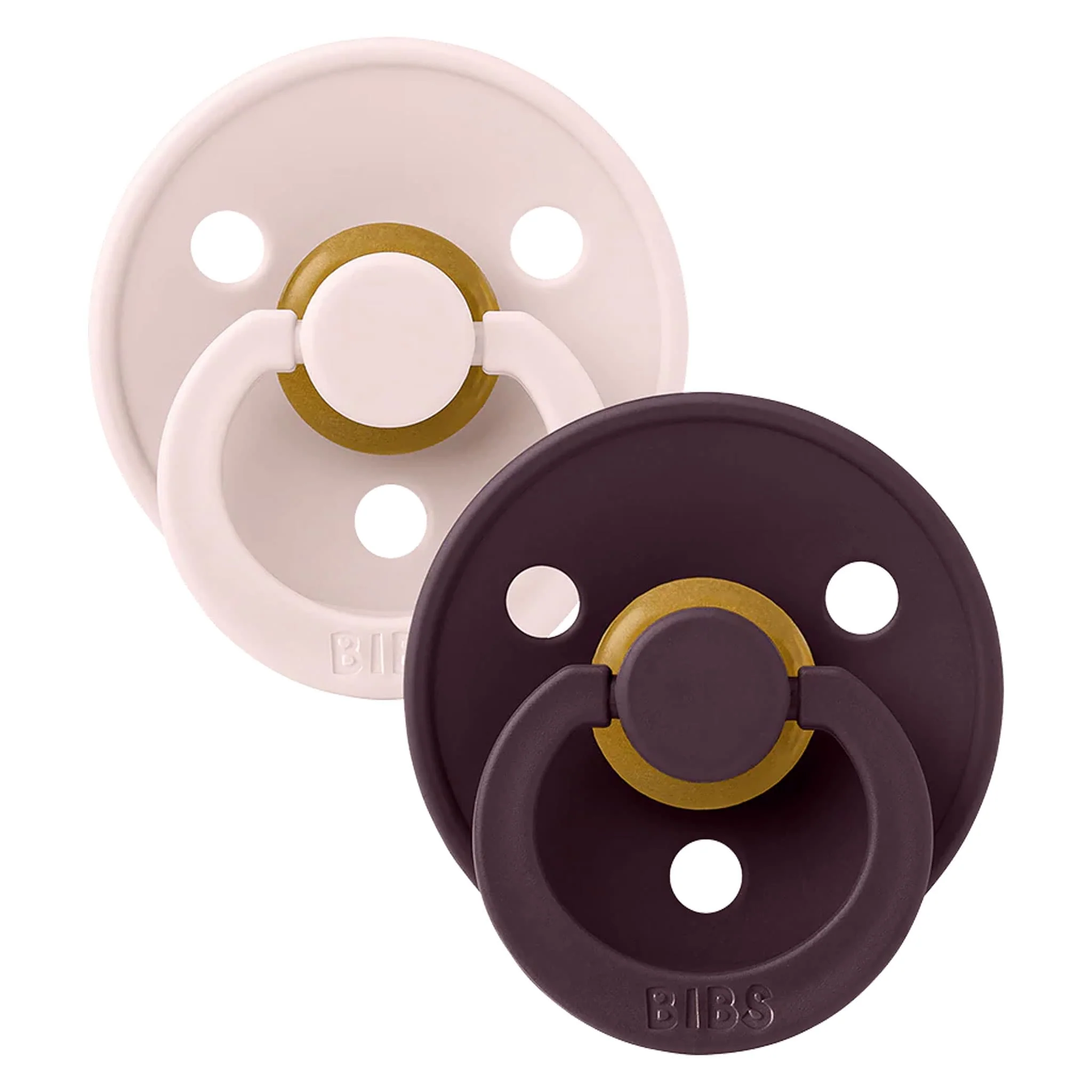 Suce Bibs (2) 6-18mois - Petal Plum (Grandeur 2)