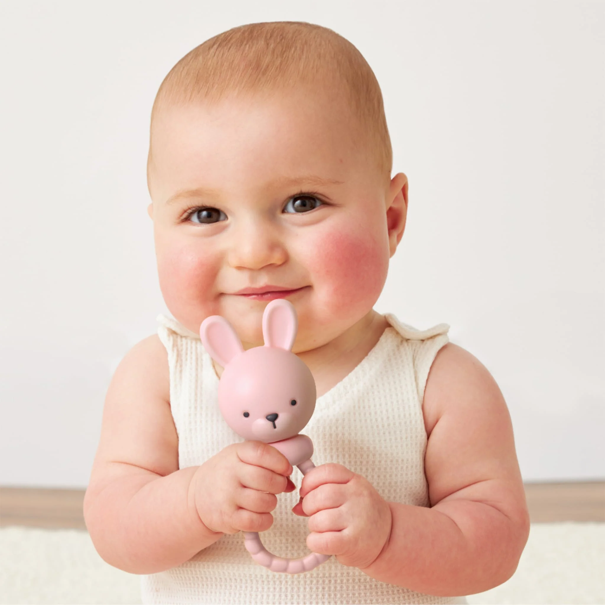 Hochet Sweetie Silicone - Lapin - Image 2