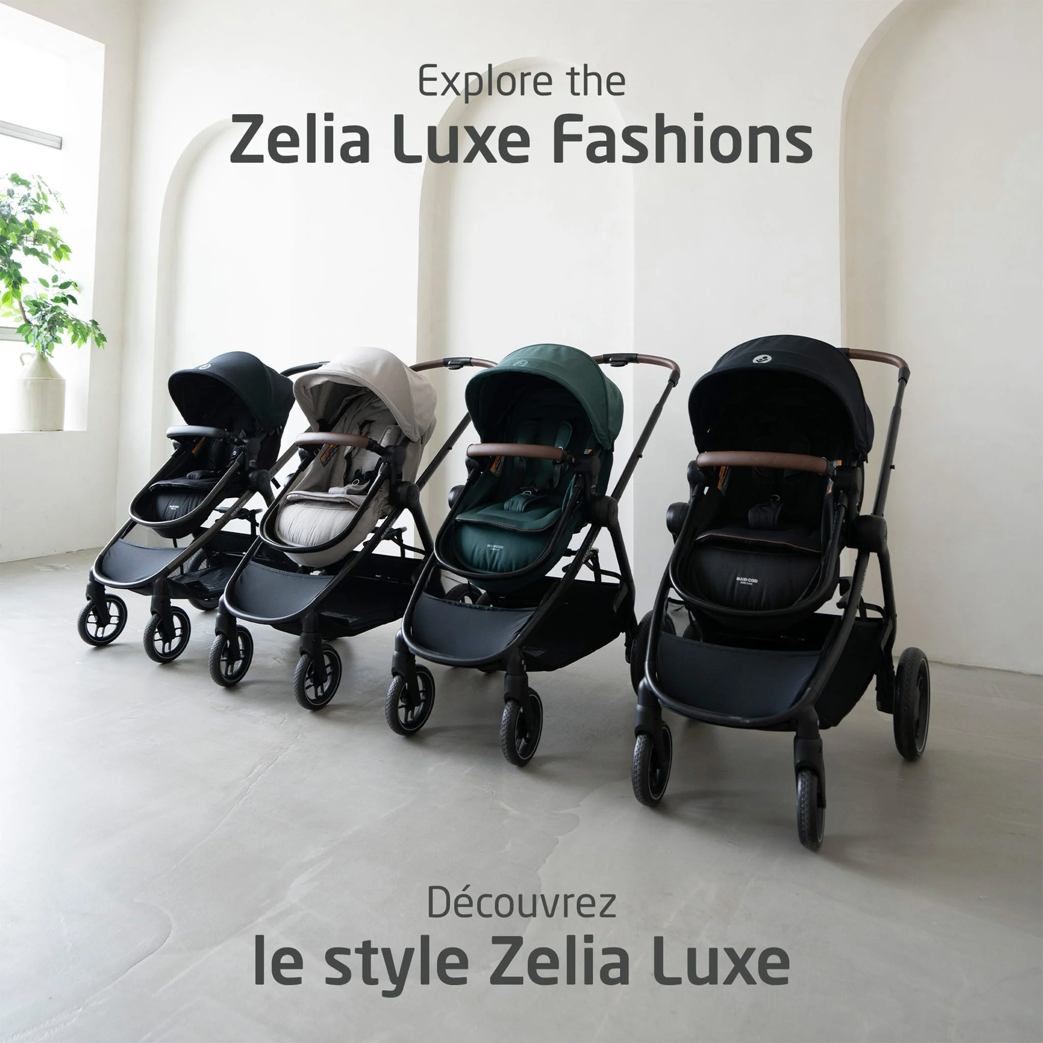 Système de Voyage Zelia Luxe 5 en 1 - New Hope Black - Image 9