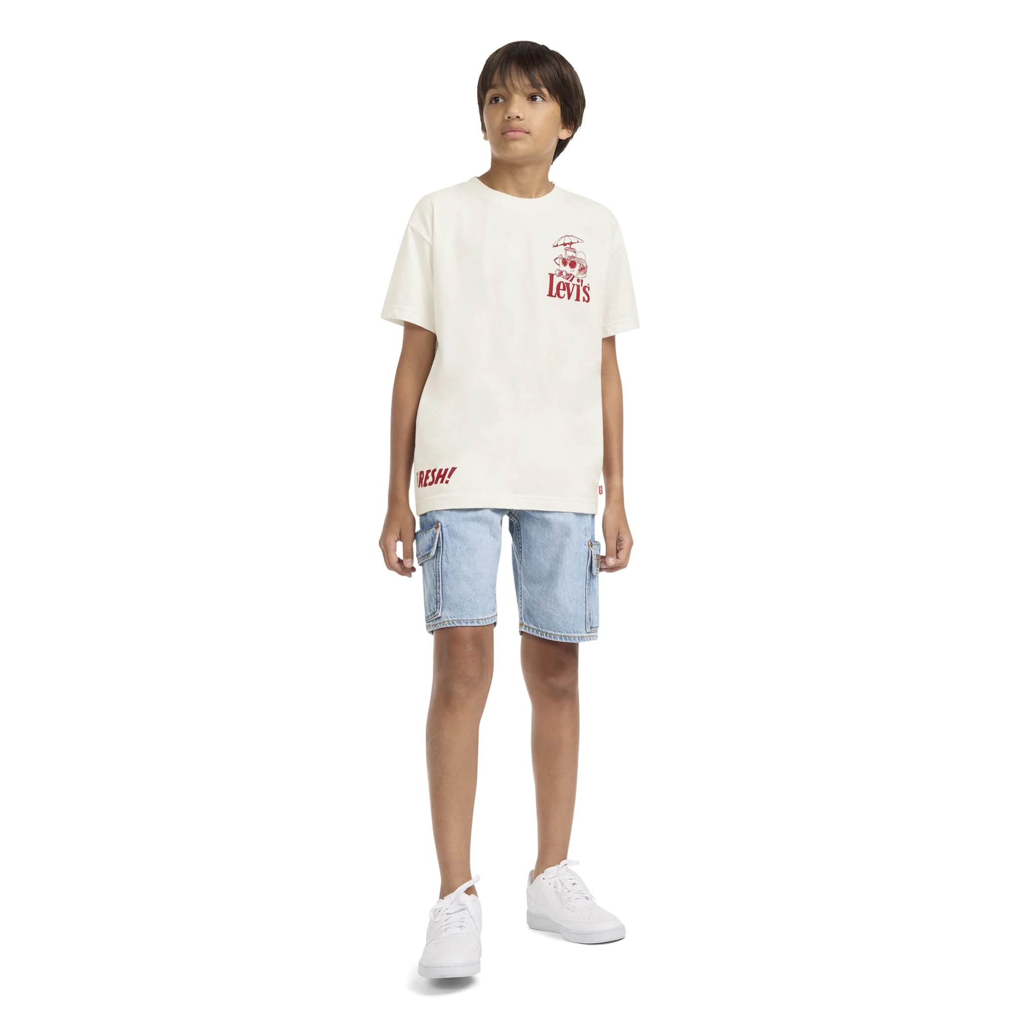 T-shirt Burger & Fries 8-16ans - Image 4