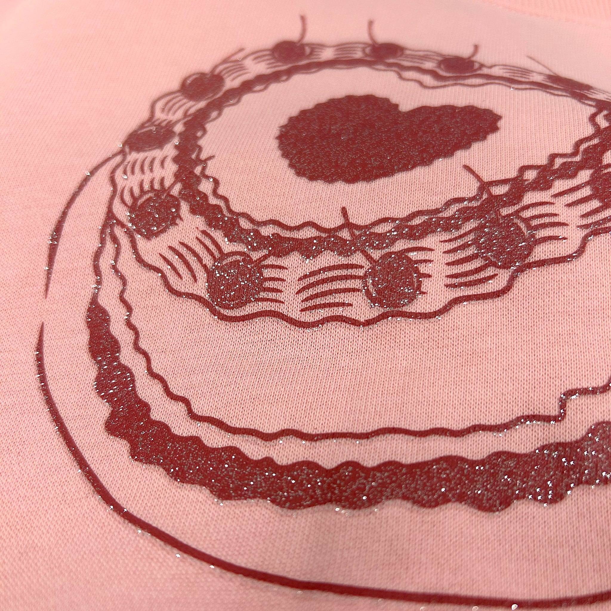 Gilet Ouaté Cerises Gâteau 7-14ans - Image 3