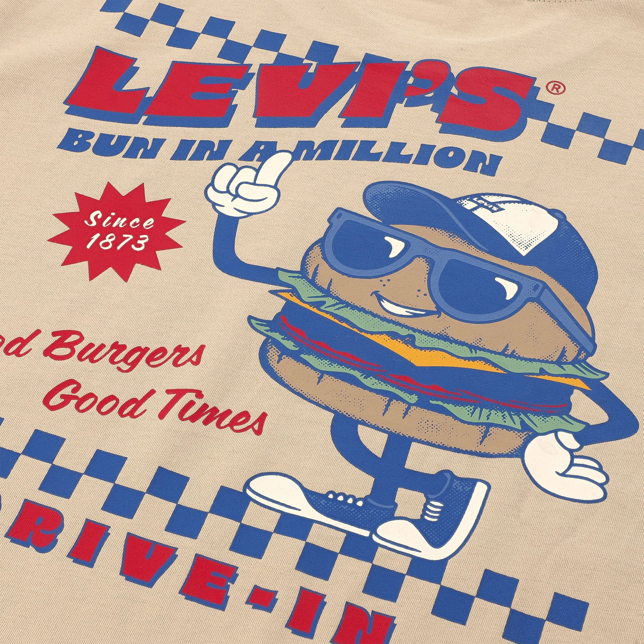 T-shirt Drive-in Burger 8-16ans - Image 3