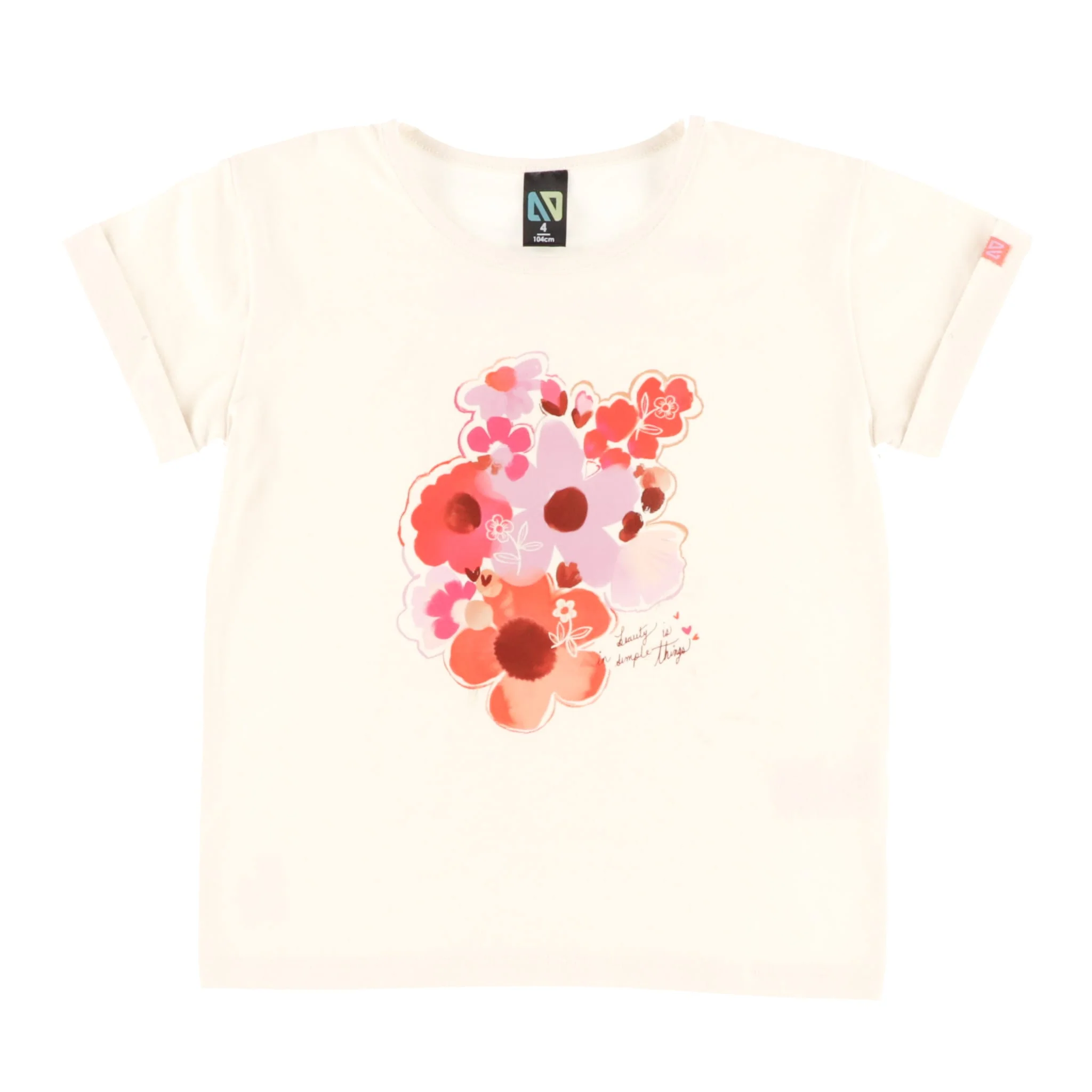 T-shirt Fleurs 2-12ans