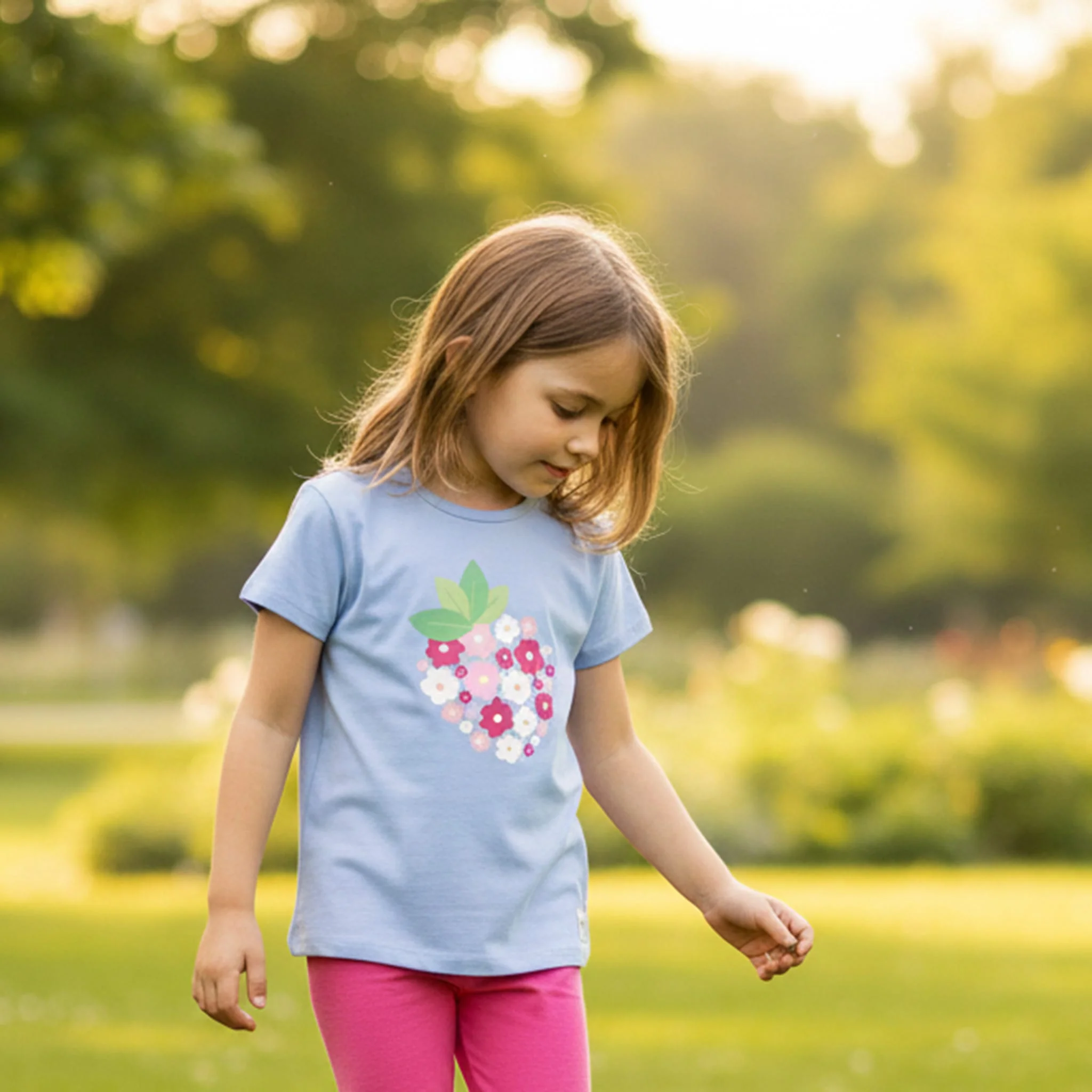 T-shirt Fraise 2-8ans - Image 2