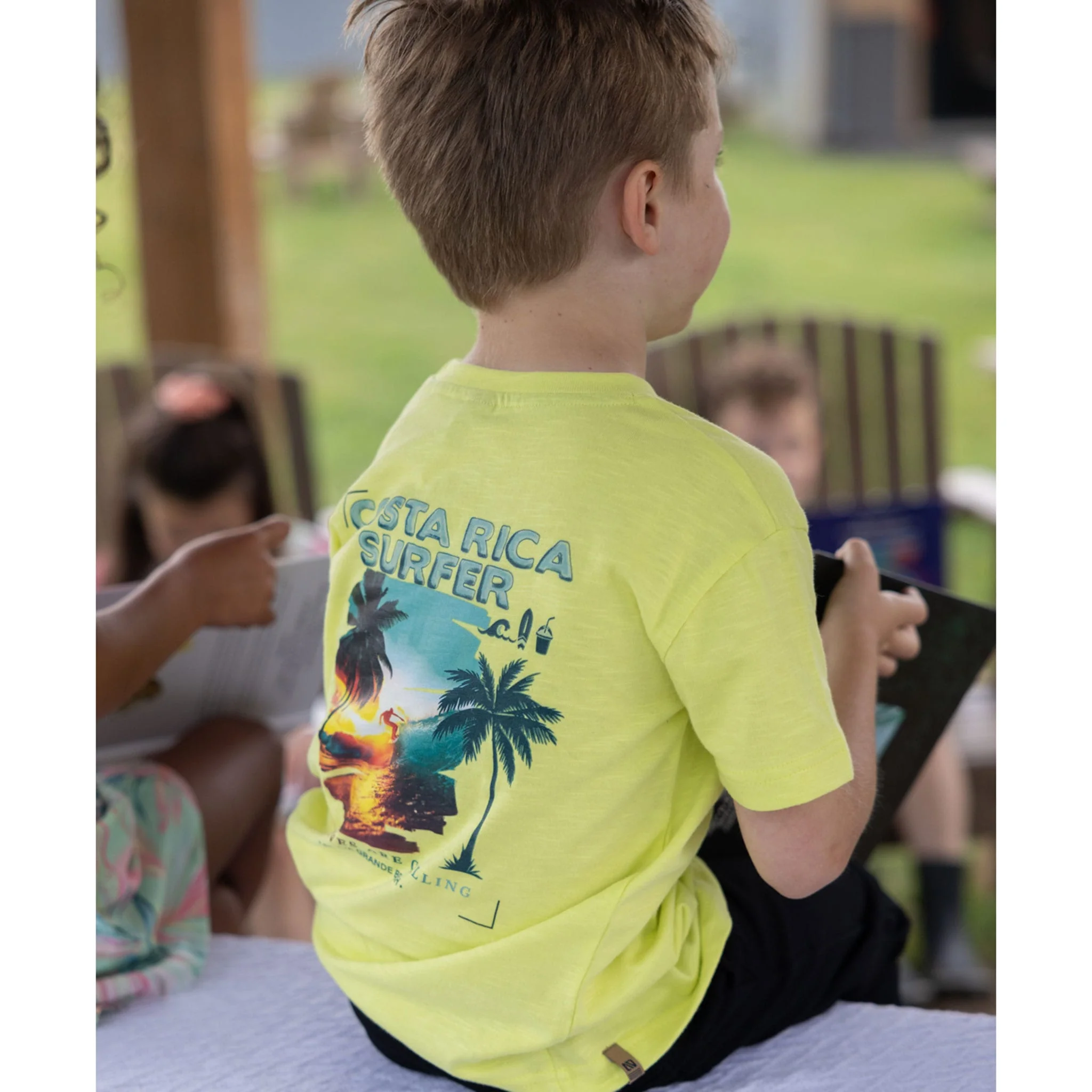 T-shirt Lime Vacances 2-12ans - Image 7